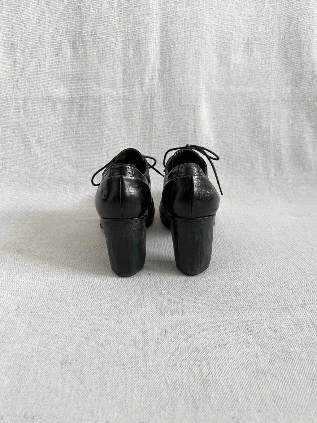 Marsell Leather Heeled Oxfords