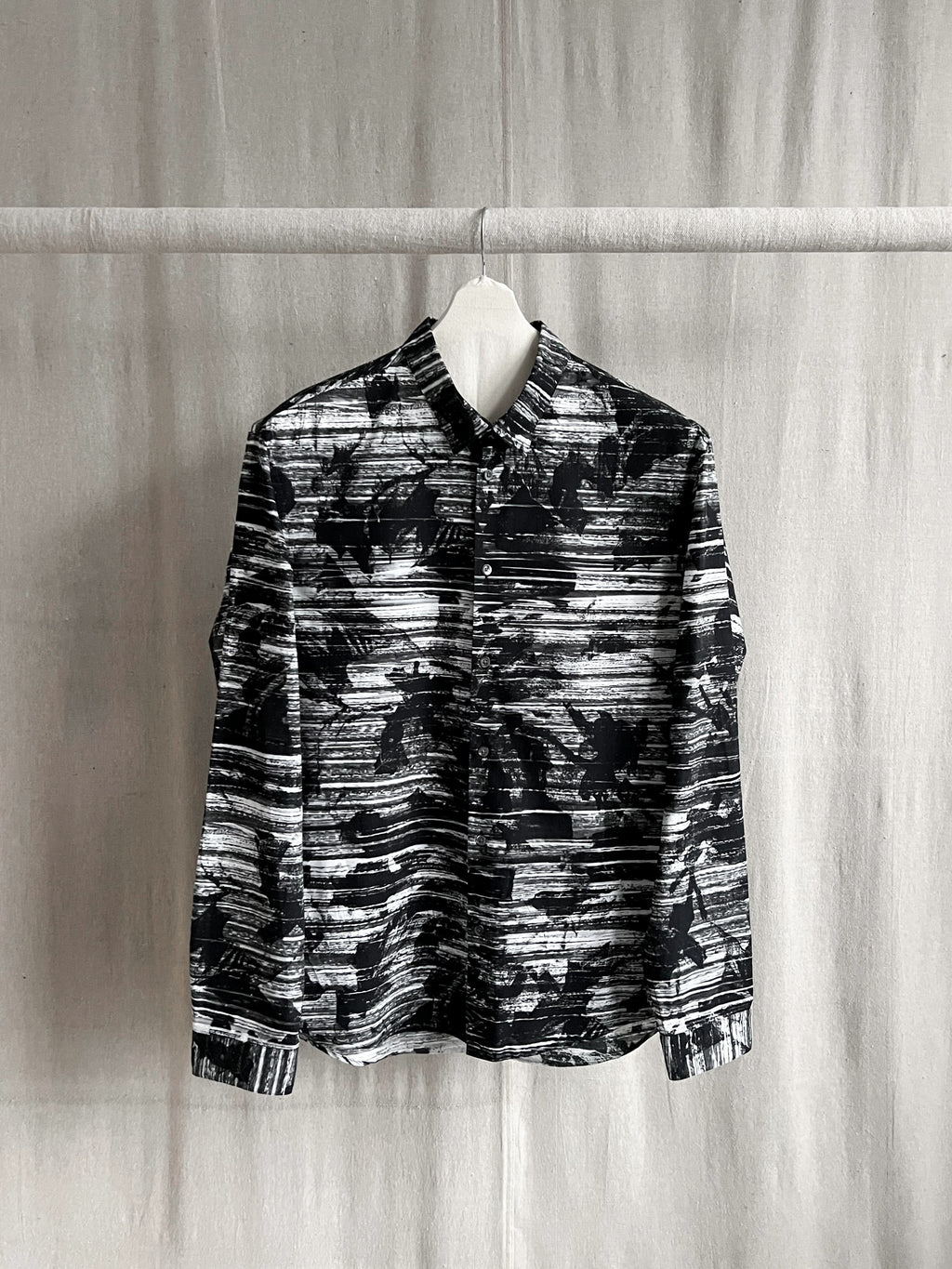 Alexander McQueen McQ Printed Button Up Shirt