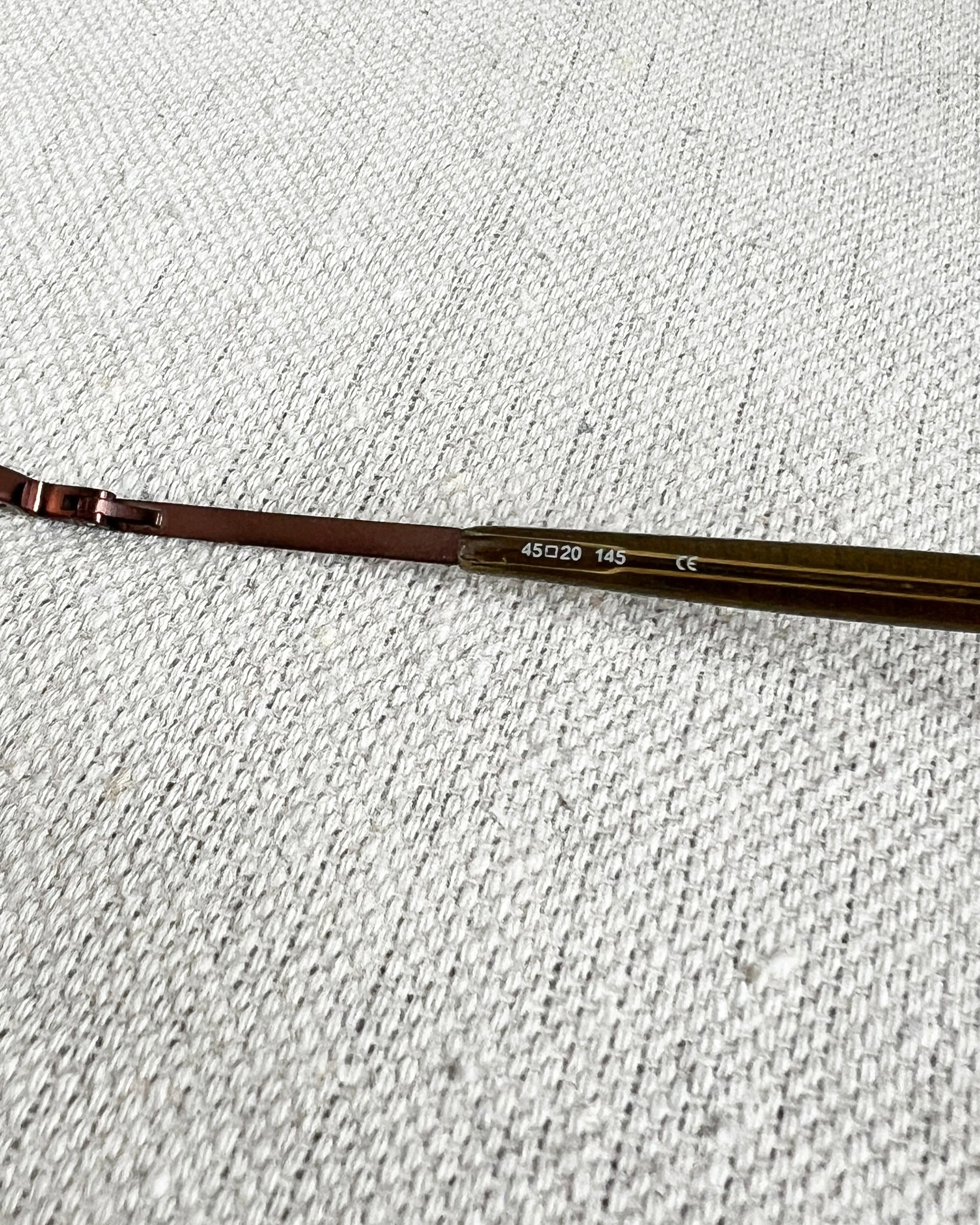 Yohji Yamamoto YY19-0004 Bronze Glasses