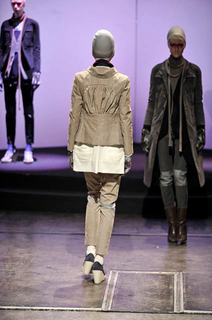 Undercover AW08 Runway Brushed Velvet Crop Blazer