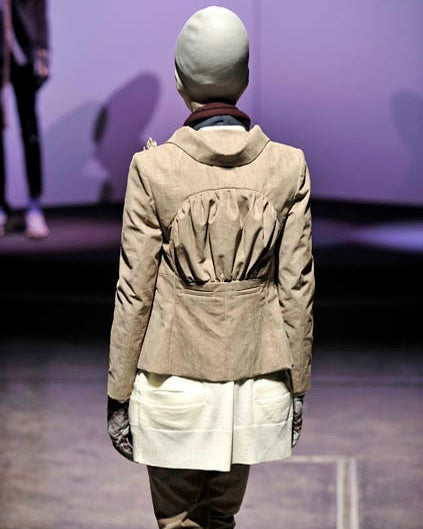 Undercover AW08 Runway Brushed Velvet Crop Blazer