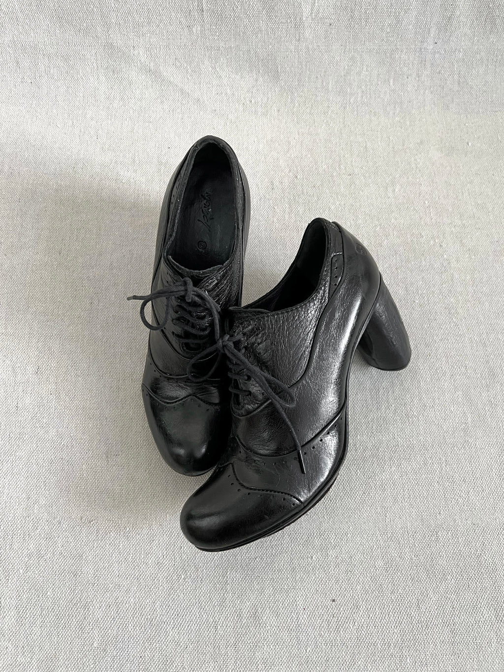 Marsell Leather Heeled Oxfords