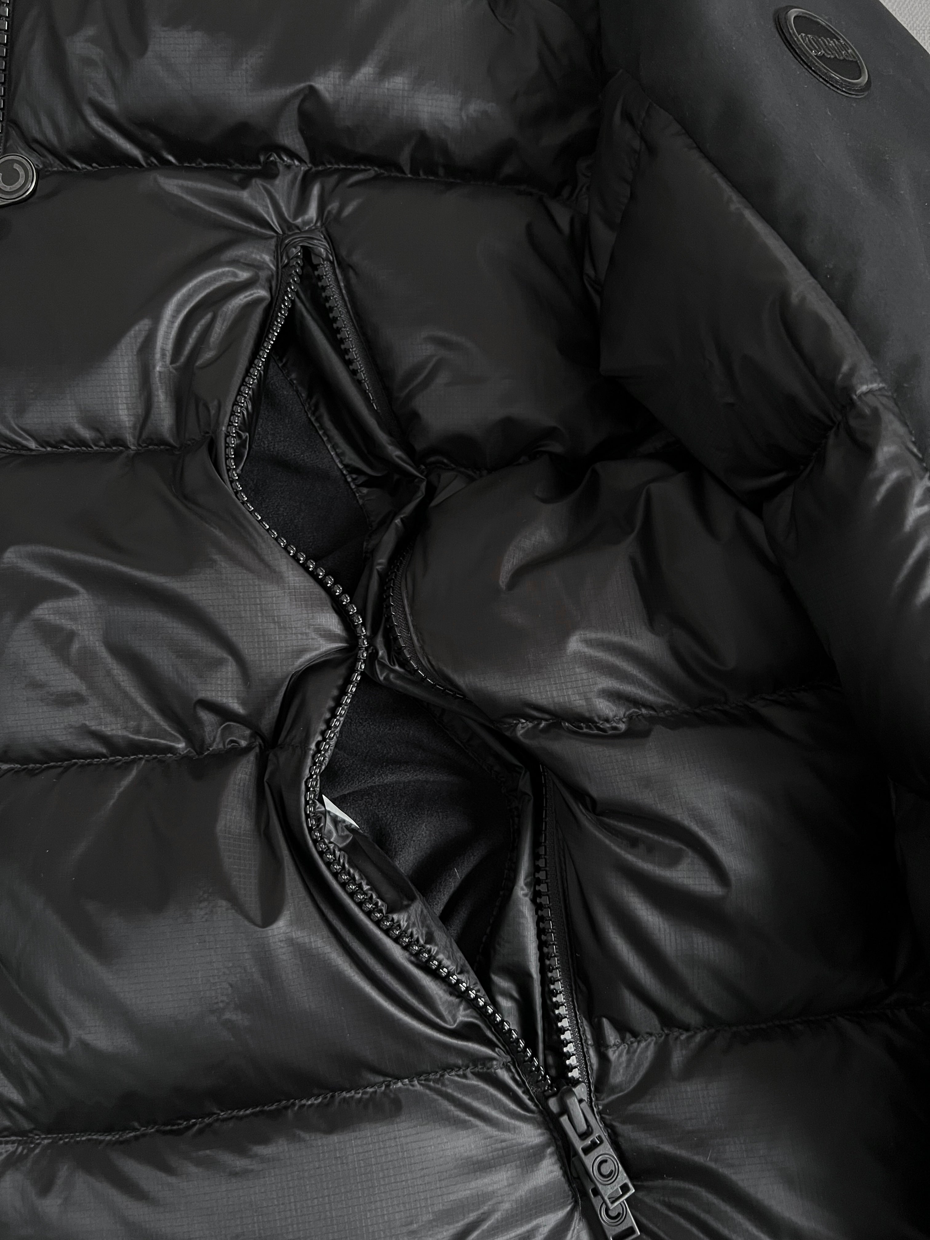 Yosuke Aizawa Colmar Waxed Sleeve Down Puffer