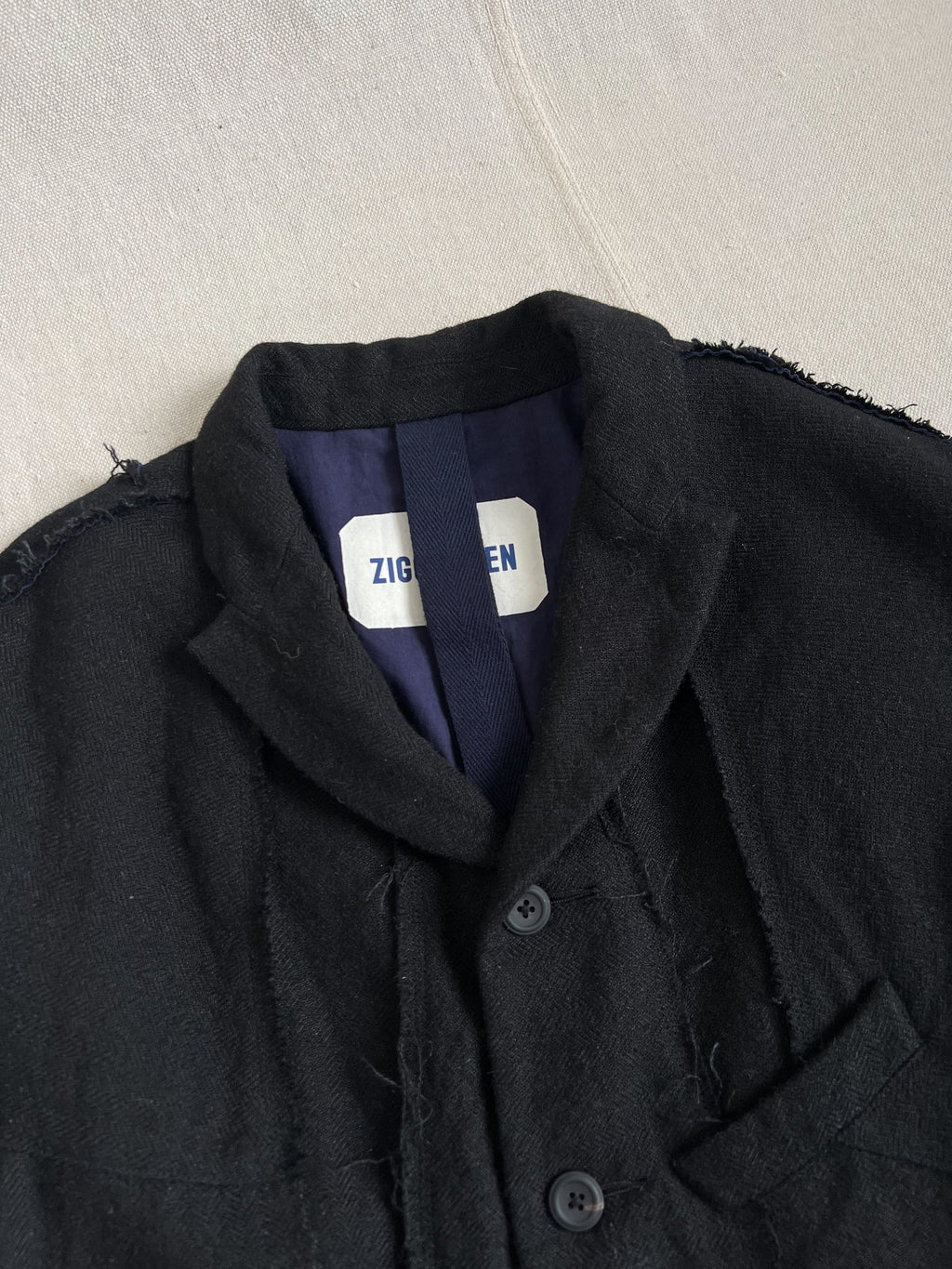 Ziggy Chen AW15 Patchwork Blazer