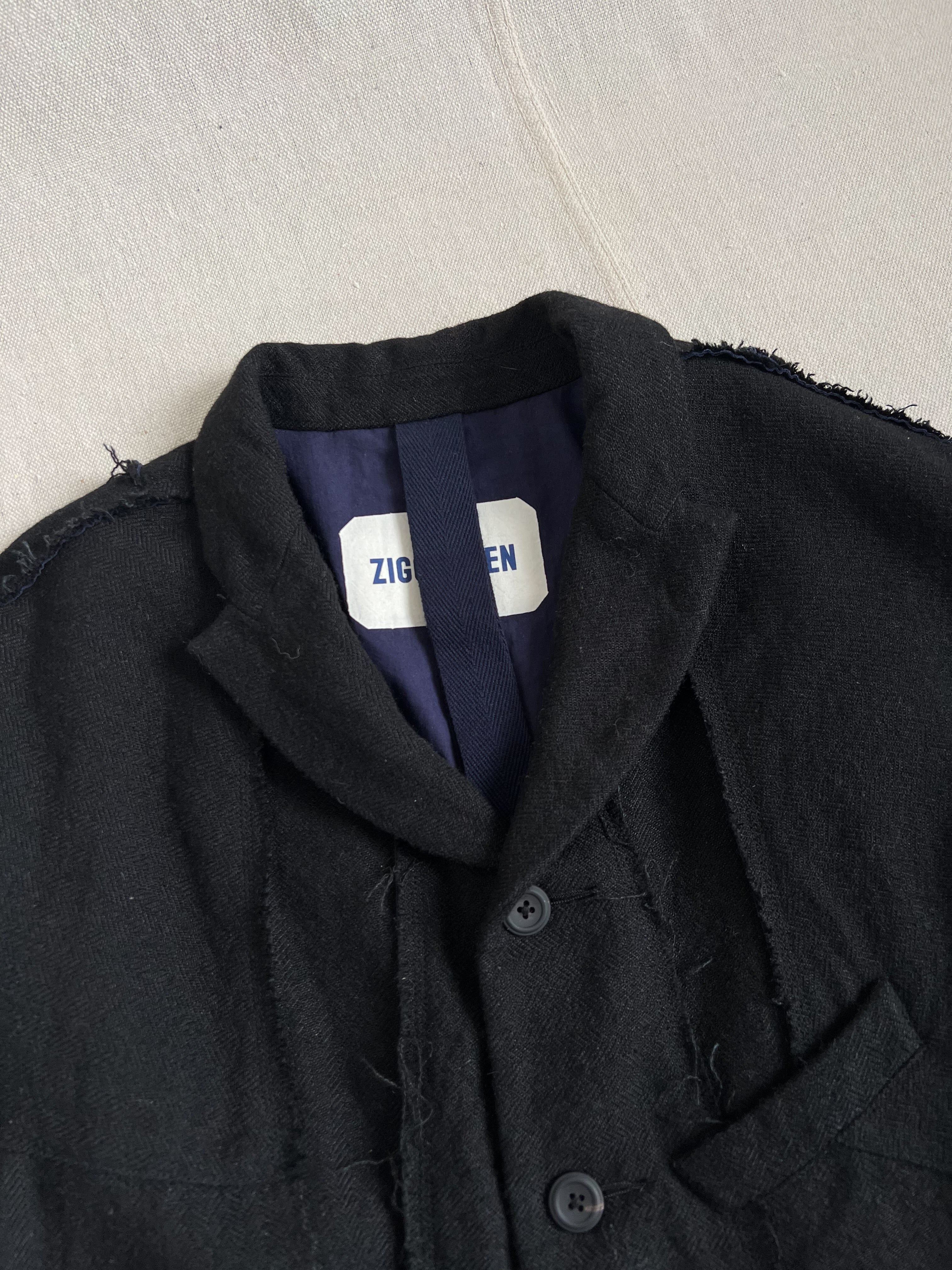 Ziggy Chen AW15 Patchwork Blazer