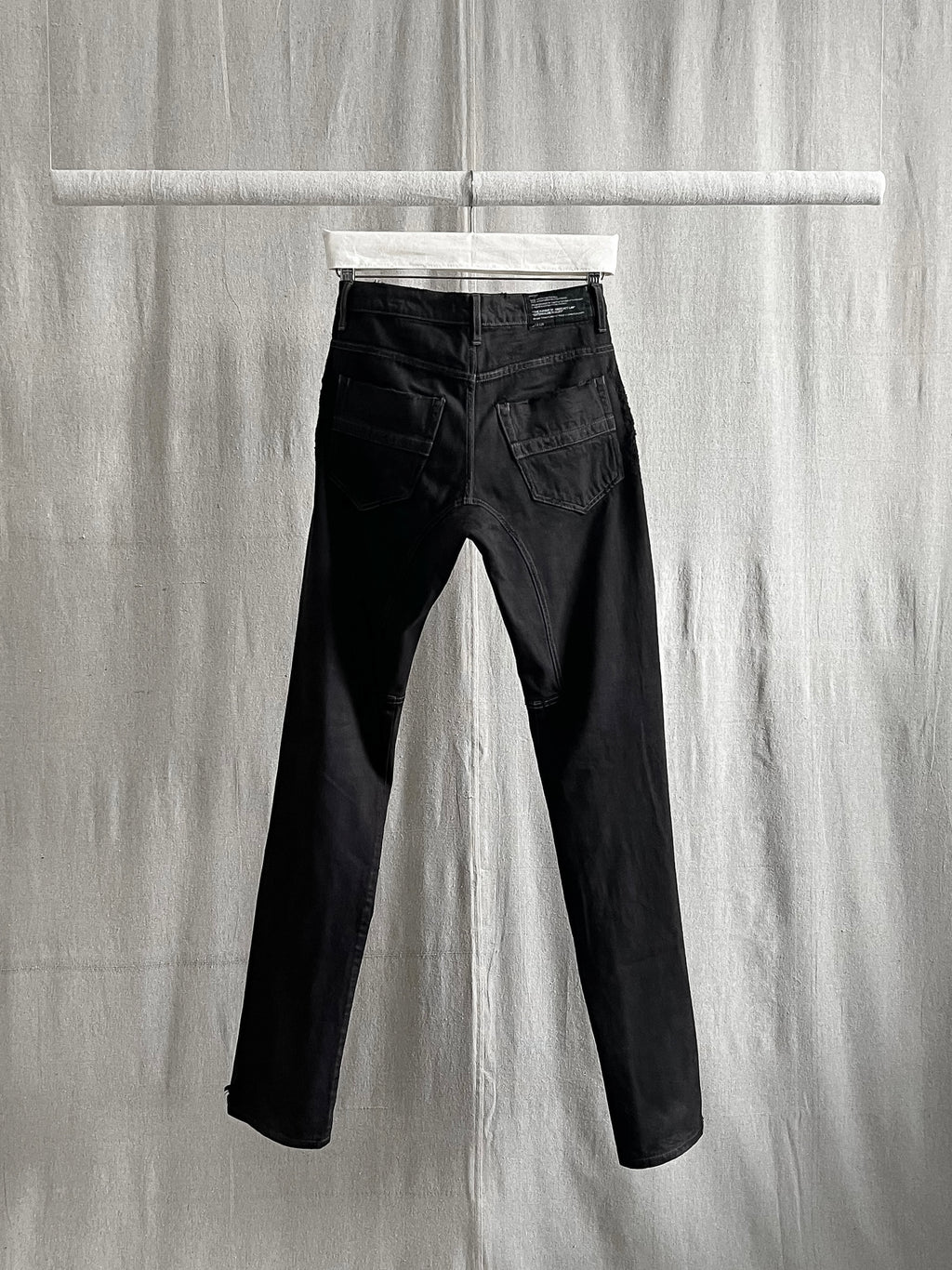 Julius 7 'Canon_1 The Possessed' SS09 Object Dyed Distressed Denim