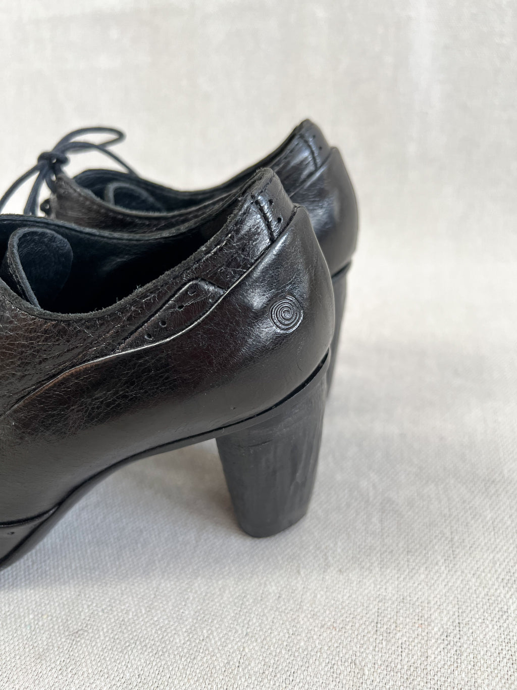 Marsell Leather Heeled Oxfords