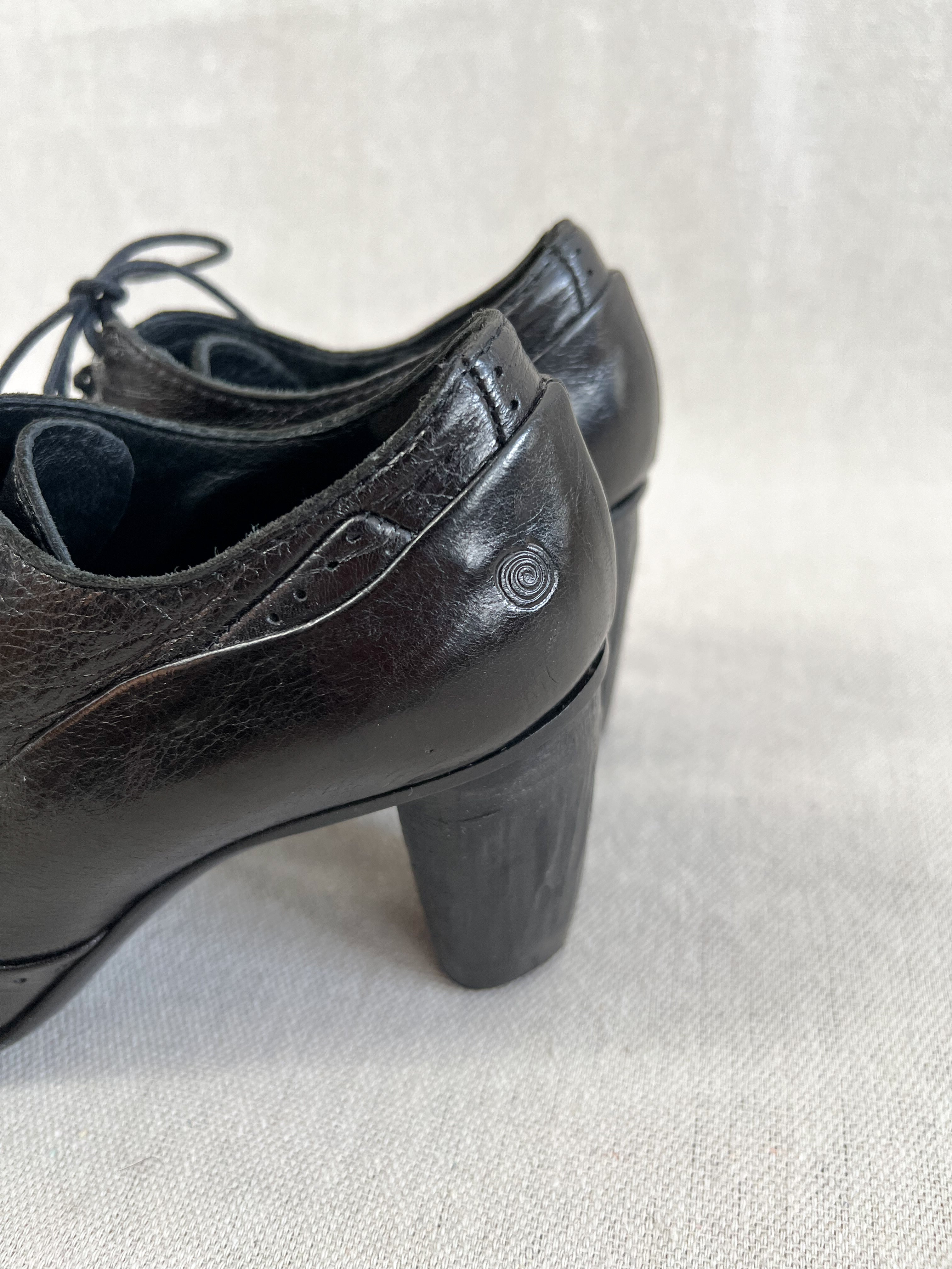 Marsell Leather Heeled Oxfords