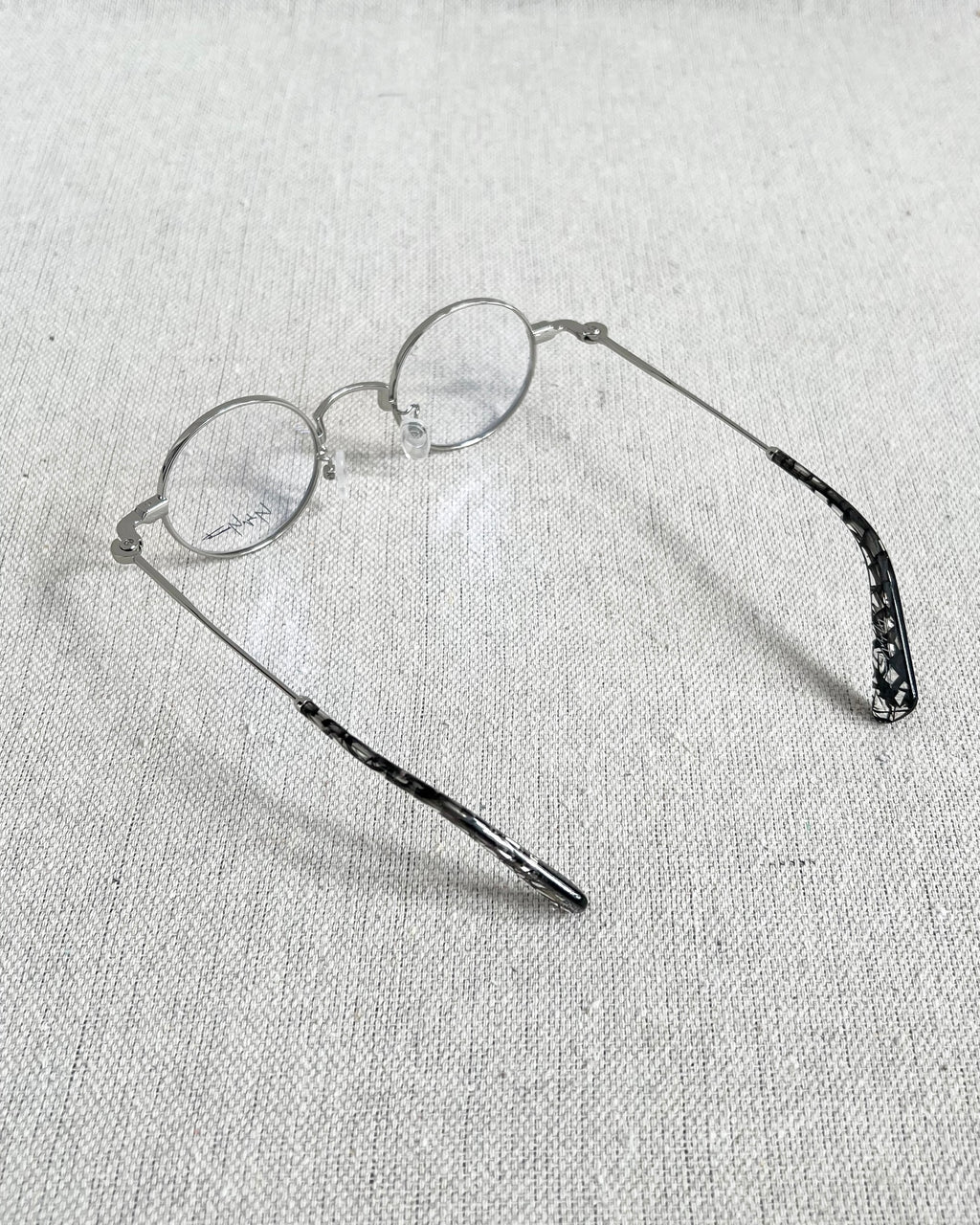 Yohji Yamamoto YY1309 005 Round Silver Glasses