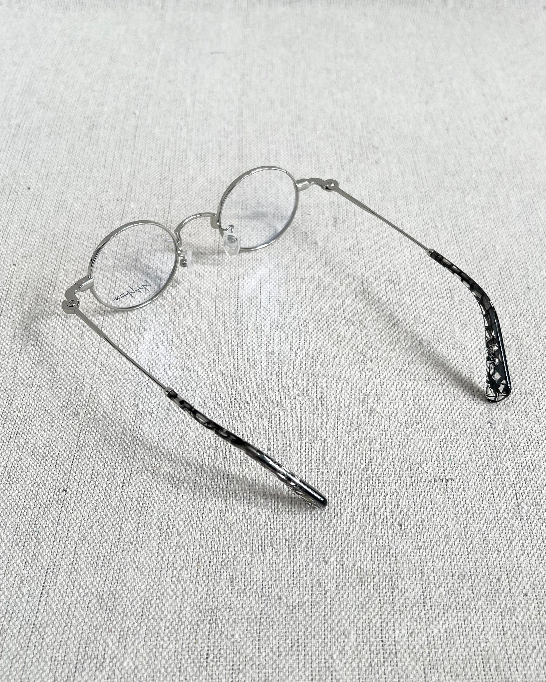 Yohji Yamamoto YY1309 005 Round Silver Glasses