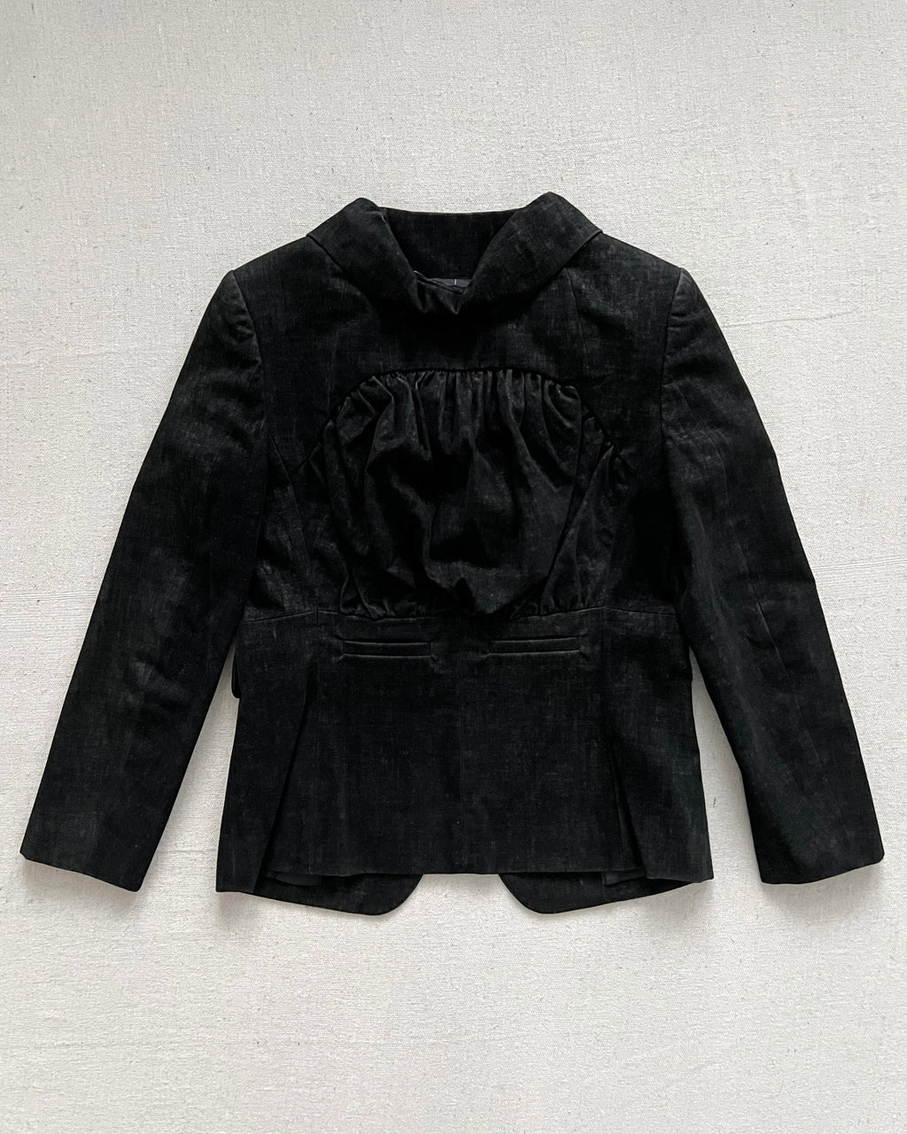 Undercover AW08 Runway Brushed Velvet Crop Blazer