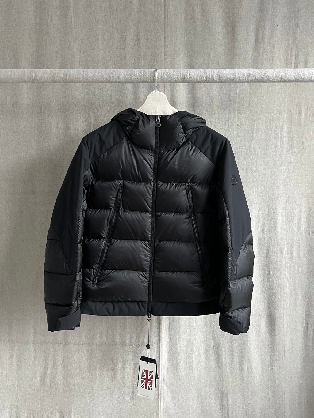 Yosuke Aizawa Colmar Waxed Sleeve Down Puffer