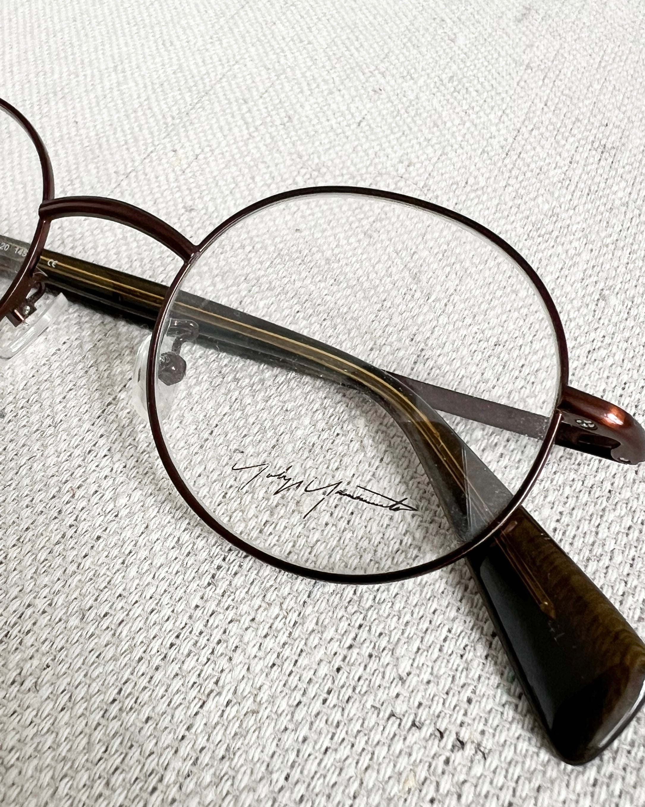 Yohji Yamamoto YY19-0004 Bronze Glasses