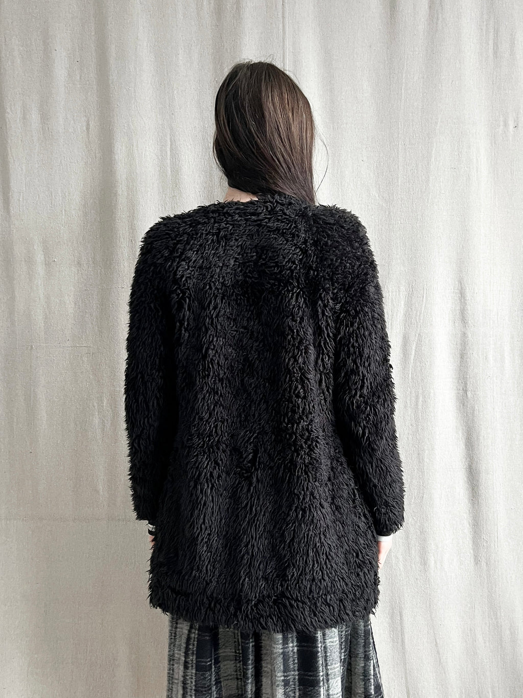Undercover AW2007-2008 Shag Fur Cardigan