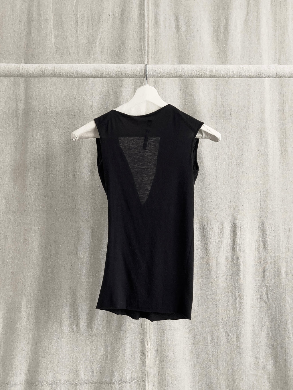 Rick Owens Lilies Draped Angora Blend Top
