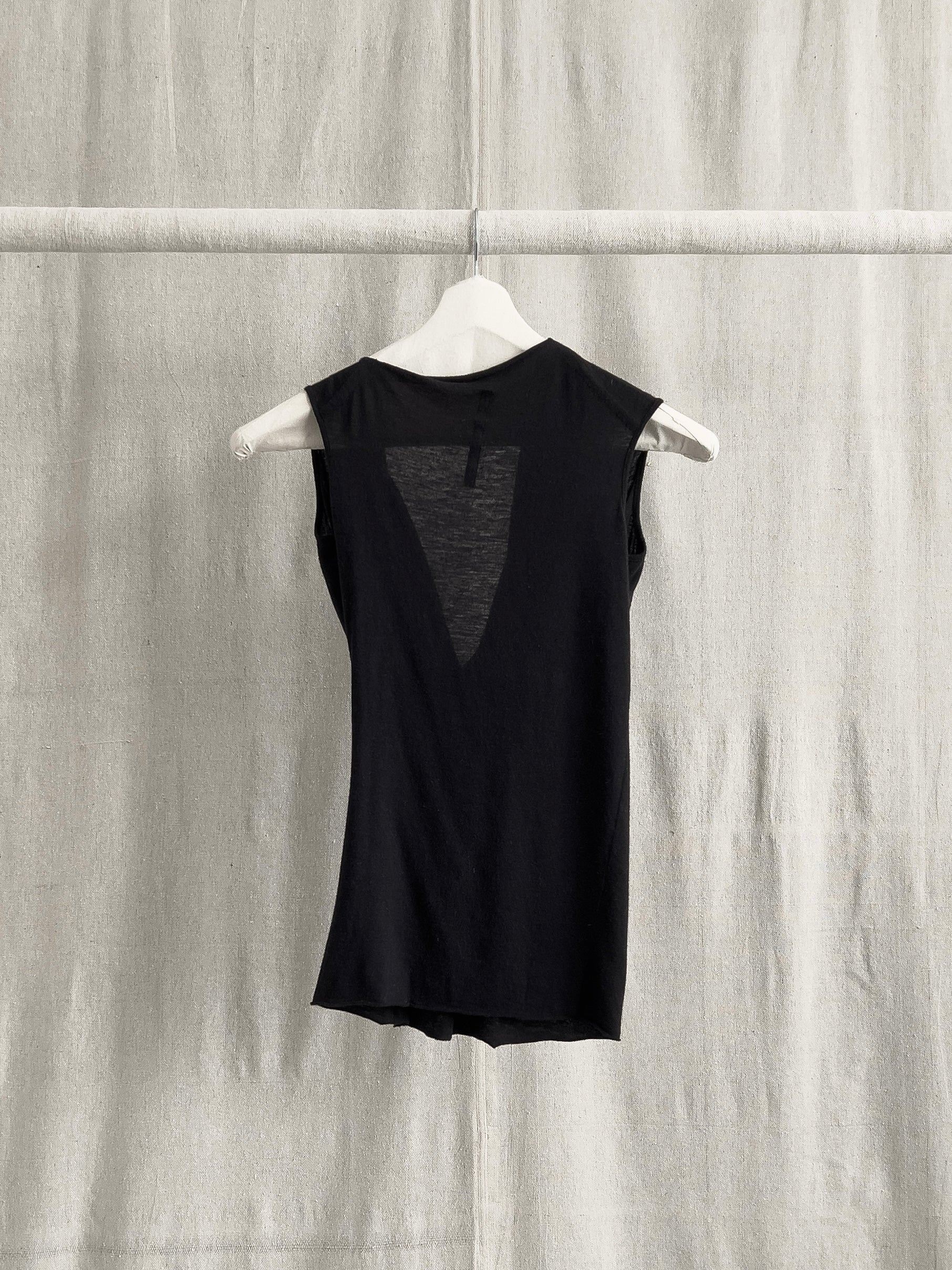 Rick Owens Lilies Draped Angora Blend Top
