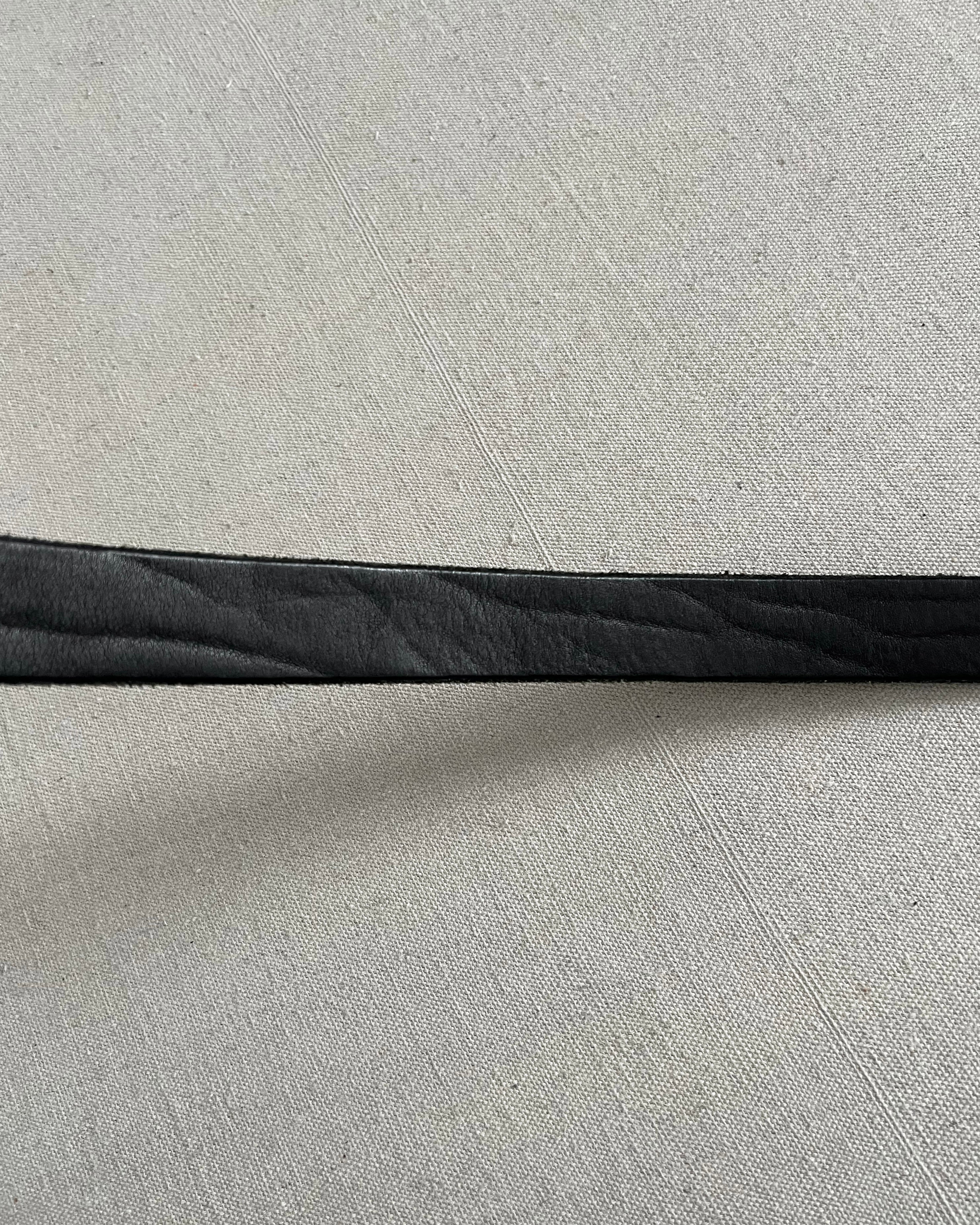 Isamu Katayama BACKLASH Heavyweight JP Shoulder Garment-Dyed Roller Buckle Belt