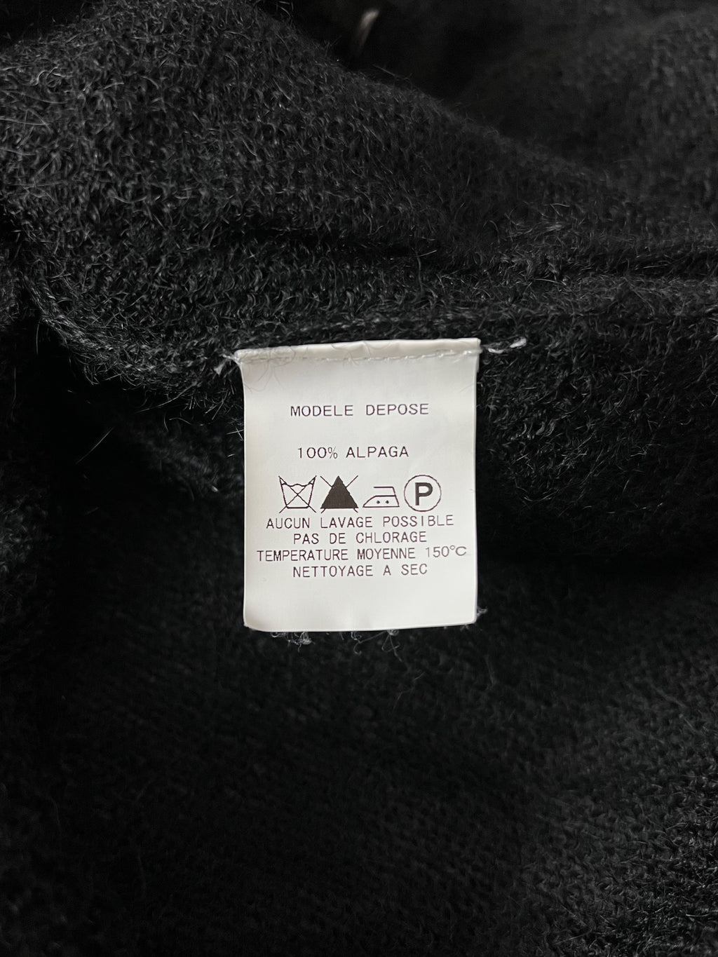 Pas de Calais Pure Alpaca Cardigan
