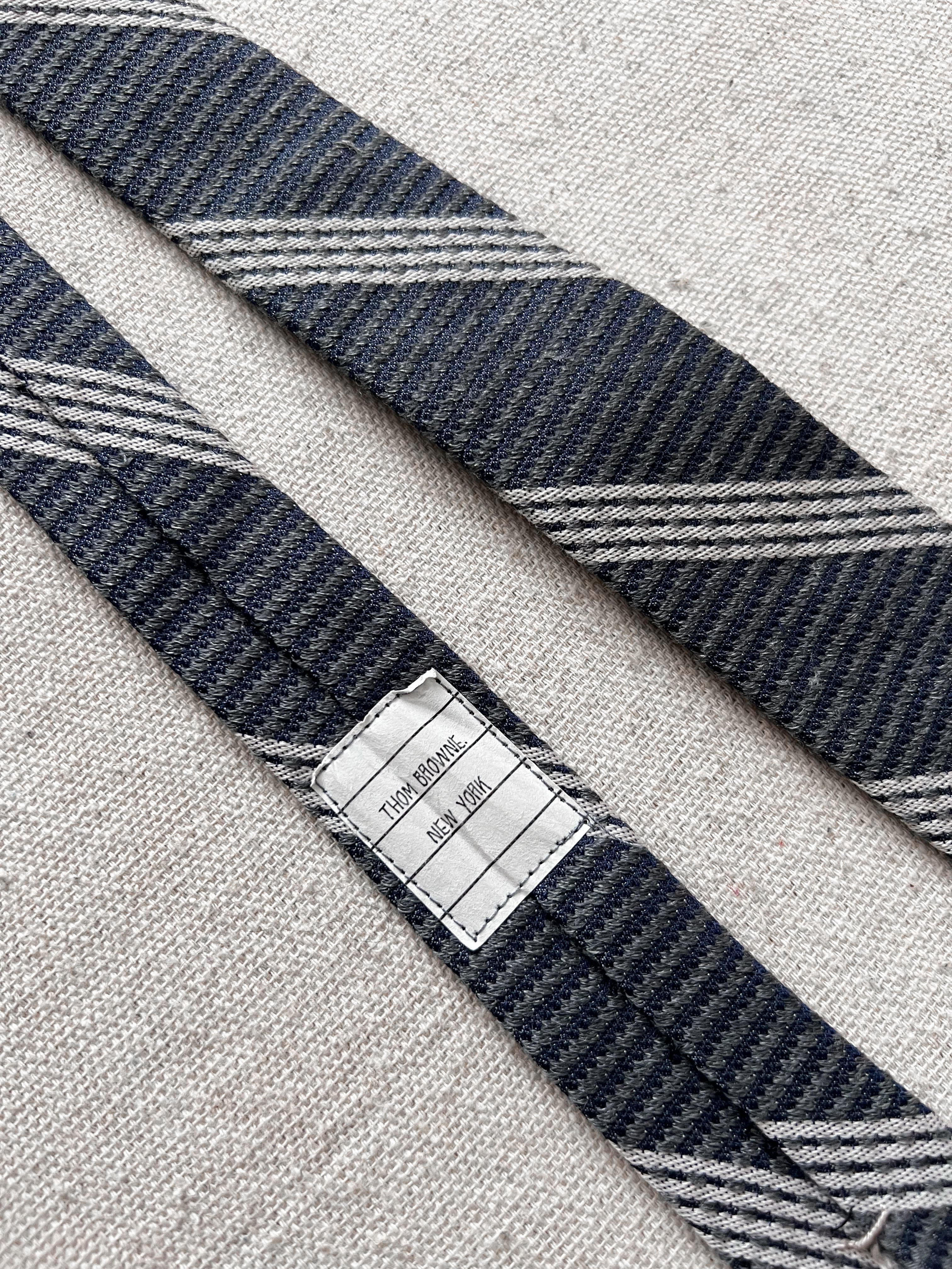 Thom Browne Silk/Wool Tie