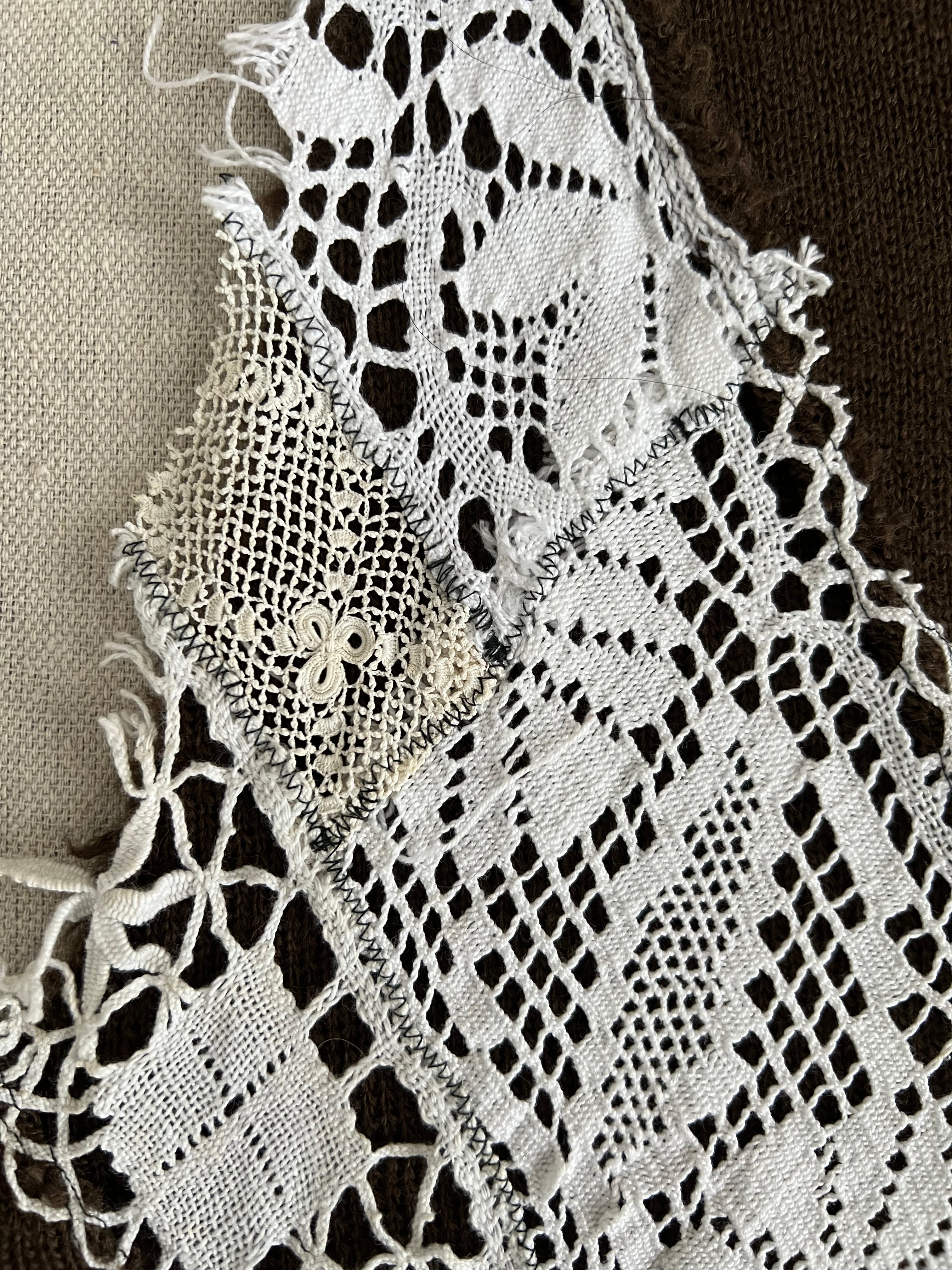 Marc Le Bihan Vintage Crochet Wool Vest