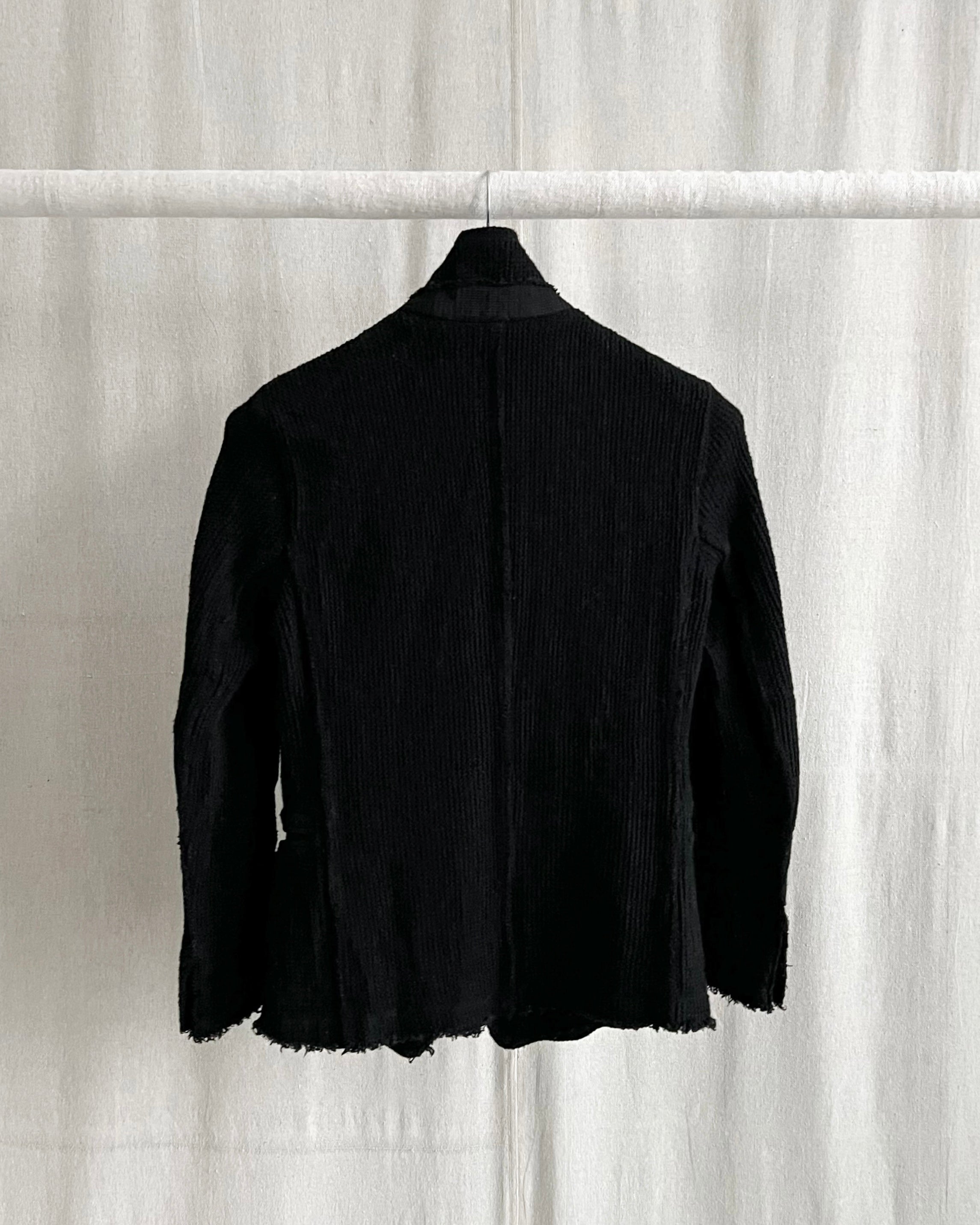 Bajra Japan Wool Blend Knit Blazer