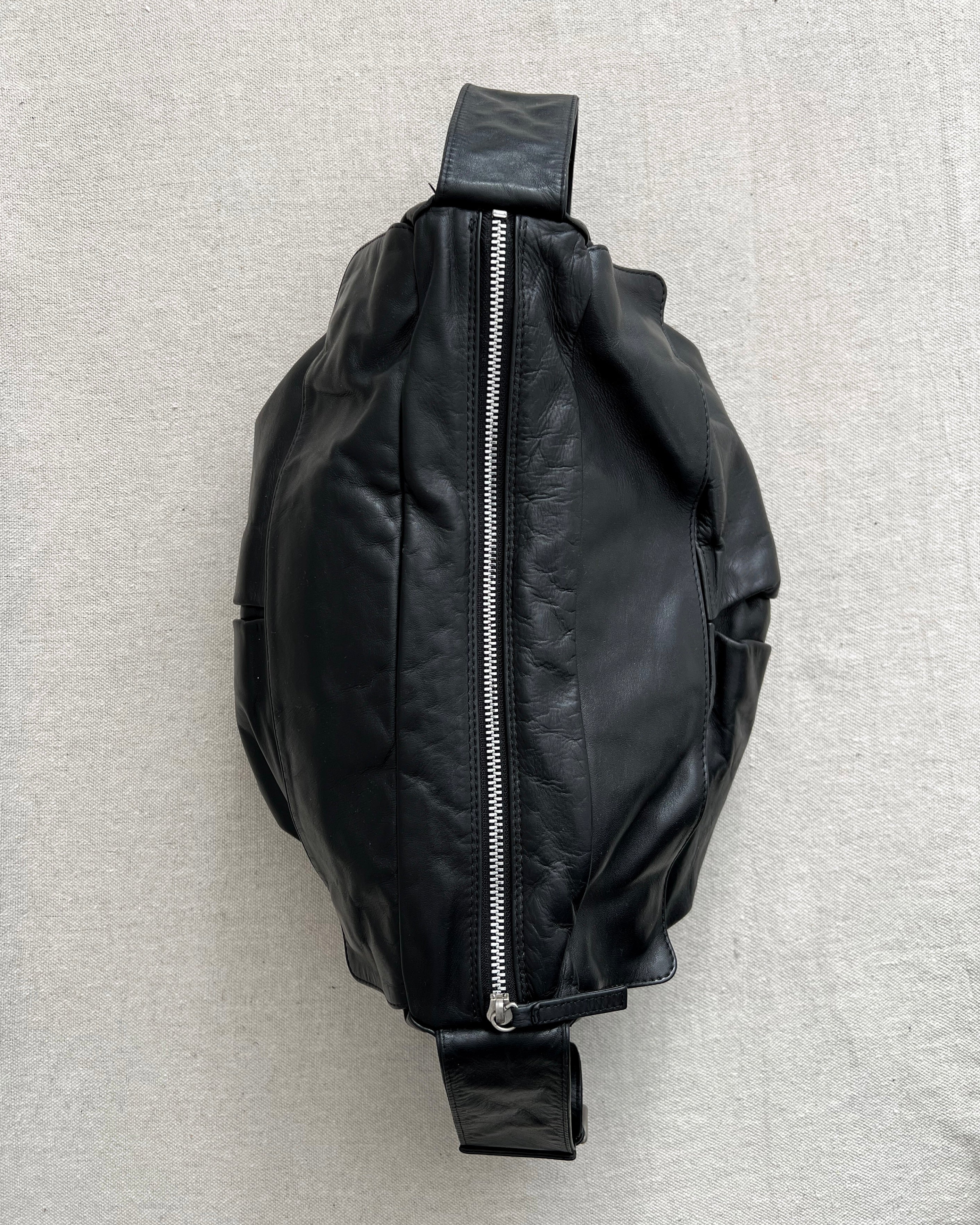 Yohji Yamamoto Y’s 1990s Cowhide Leather Messenger Bag