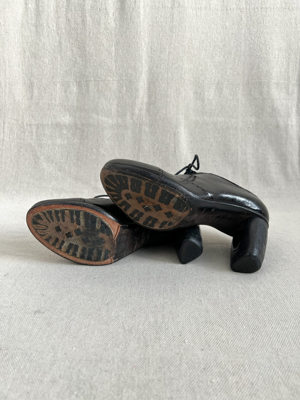 Marsell Leather Heeled Oxfords