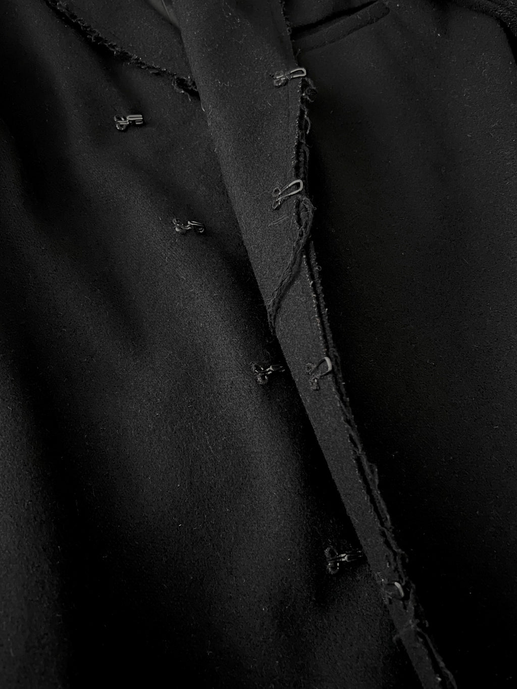 Patrick Stephan Raw Hem Coat