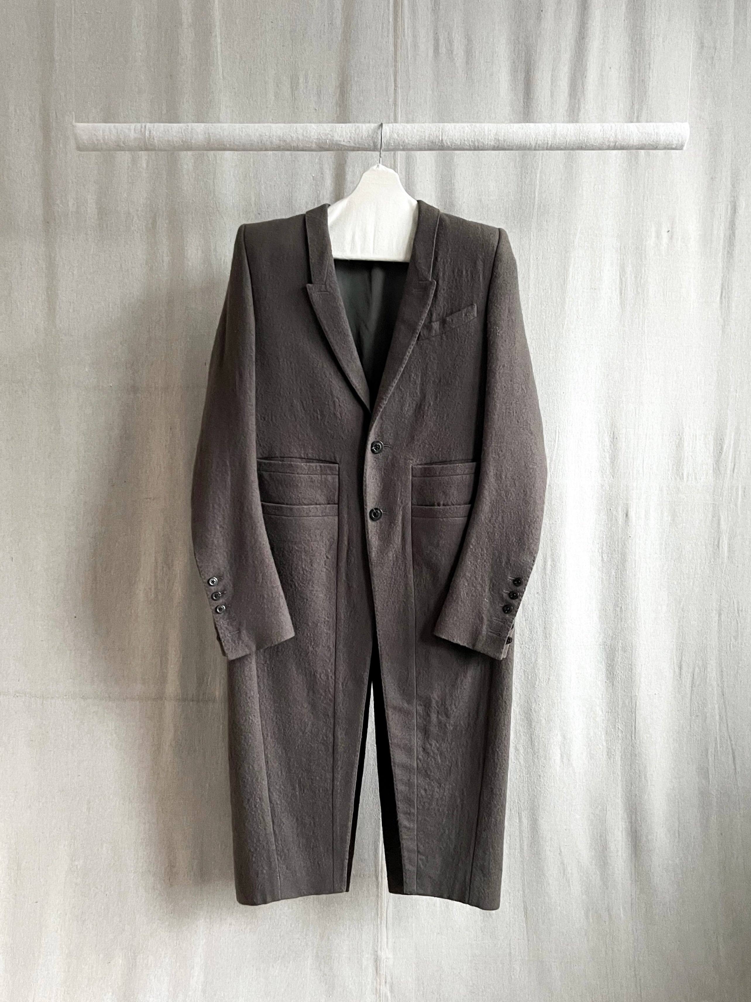 Rick Owens FW17 “LARRY” Runway RR19F4904-WF Neue Coat