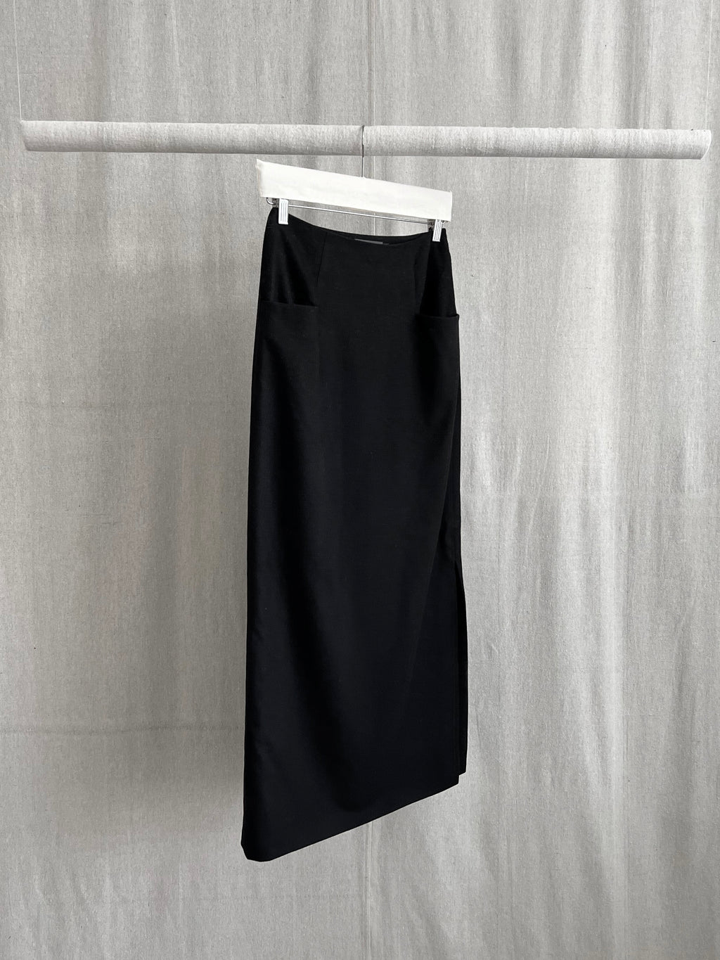 Annette Görtz Woolen Pillar Skirt