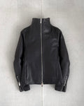 MN LAST by Shunsuke Kuratomi Avant Garde Leather Rider Jacket 
