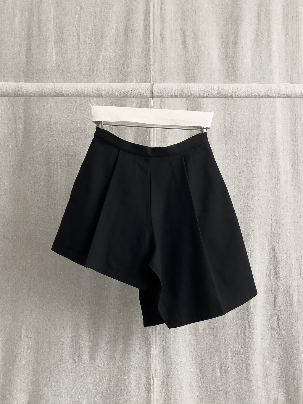 Yohji Yamamoto Femme AW12 Asymmetrical Pleated Skort