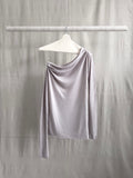 Rick Owens AW03 ‘TRUCKER’ Runway Off-Shoulder Merino Knit