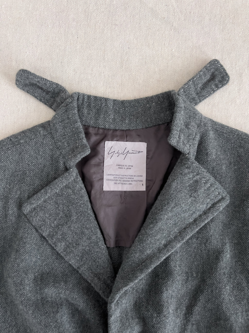 Yohji Yamamoto AW06 Runway Illusion Jacket