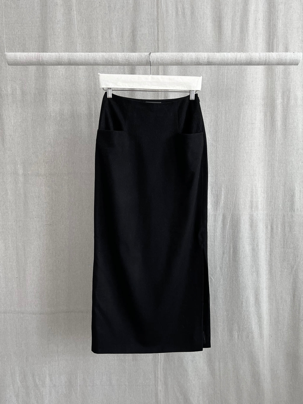 Annette Görtz Woolen Pillar Skirt