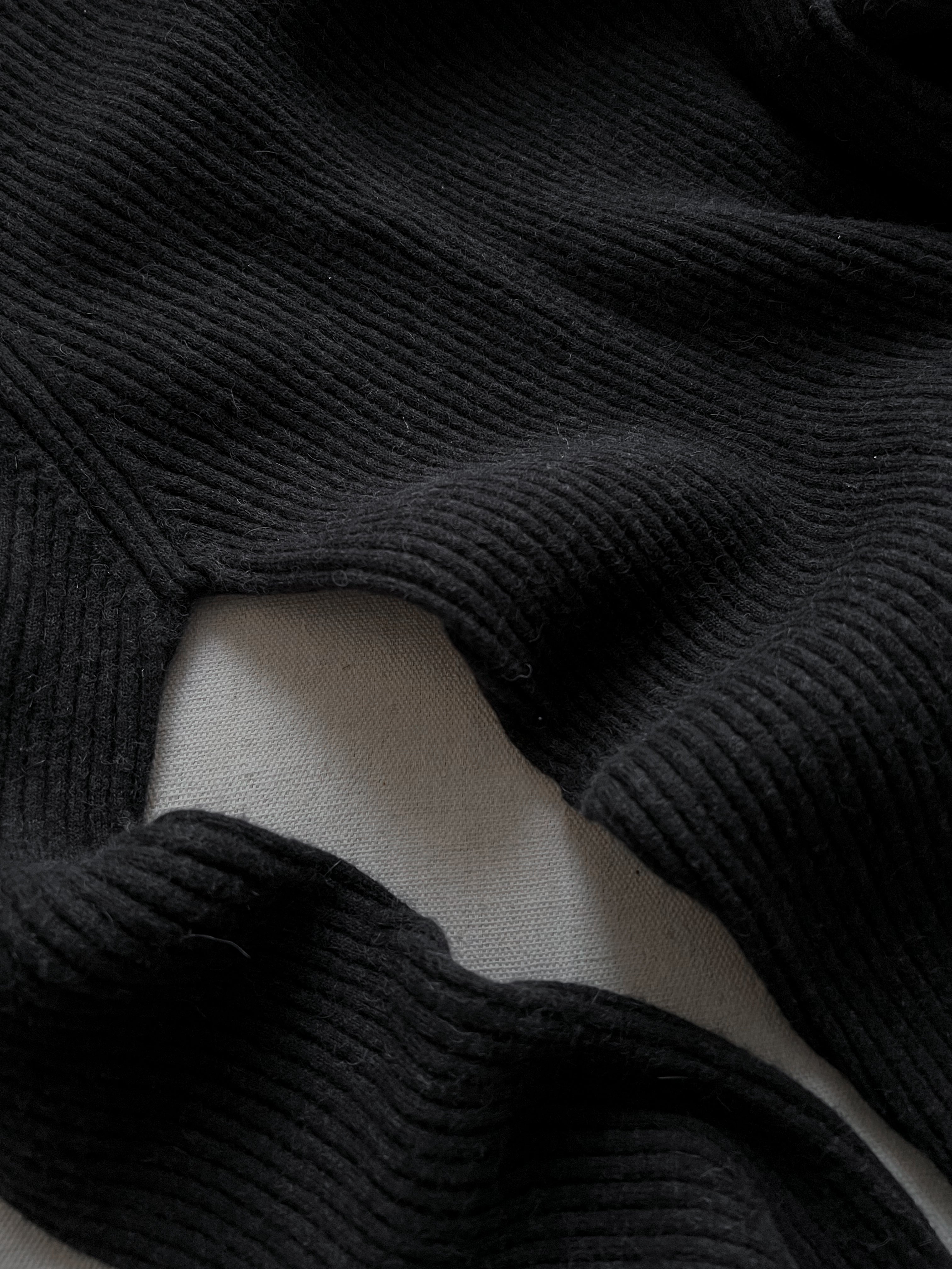 Ann Demeulemeester Elongated Alpaca Turtle Knit Jumper
