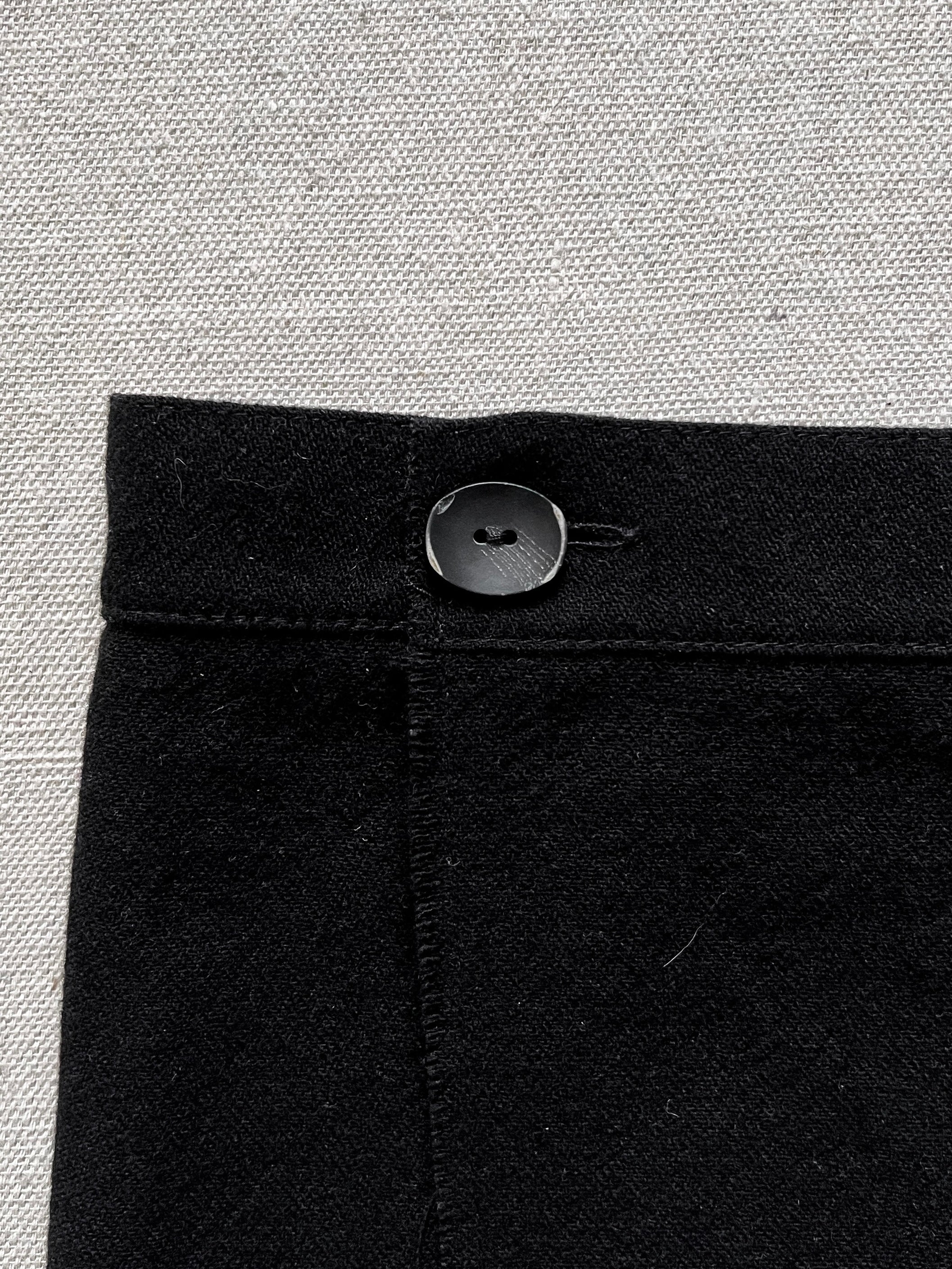 Primordial Is Primitive Avant-Garde Wrap Mini Skirt