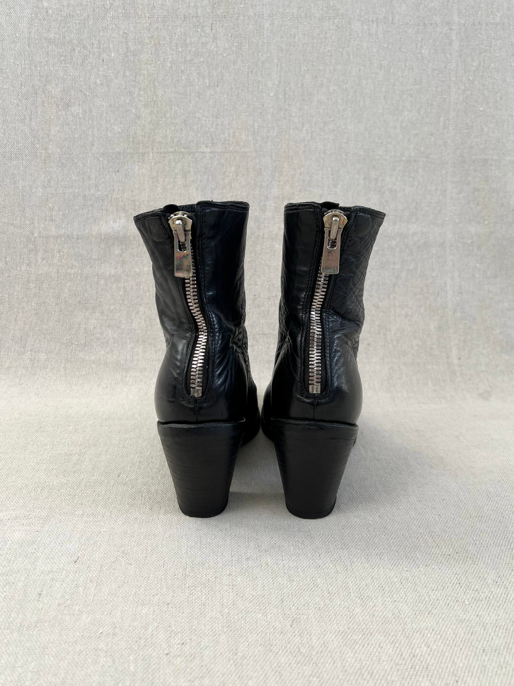 Guidi 3006 Back Zip High Heel Boots