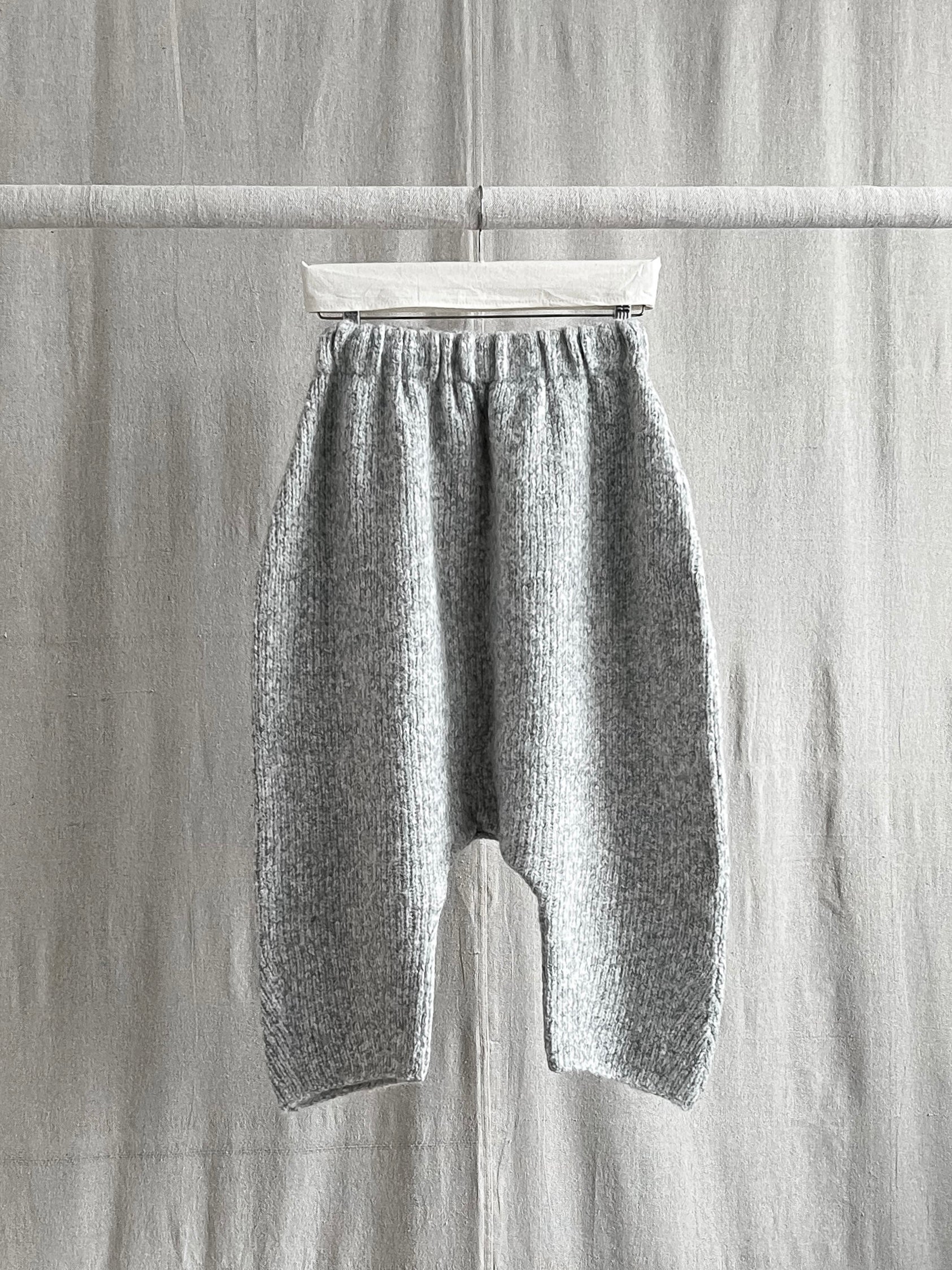 Atelier Delphine Baby Alpaca Merino Knit Drop Crotch Kiko Pant