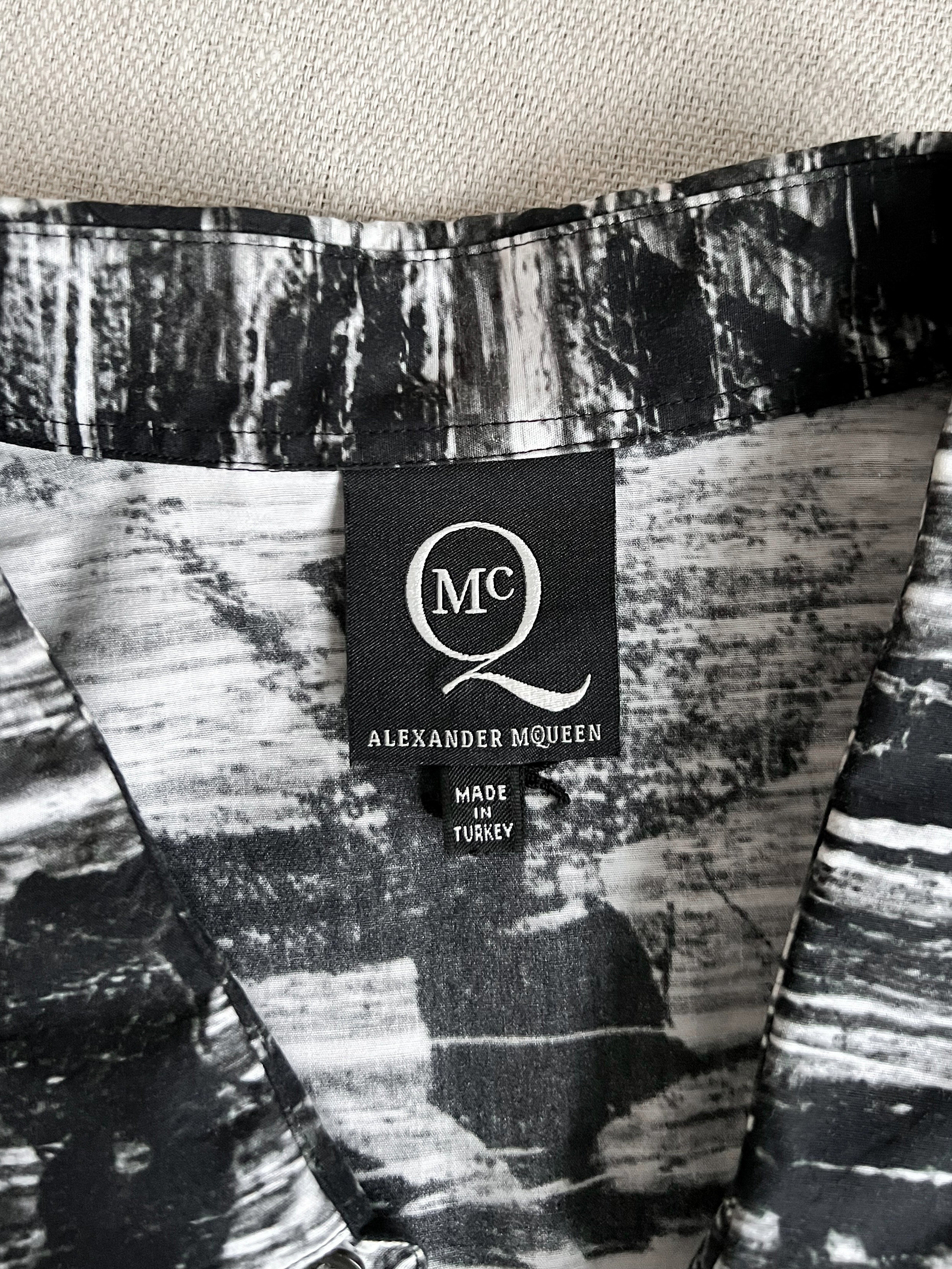 Alexander McQueen McQ Printed Button Up Shirt