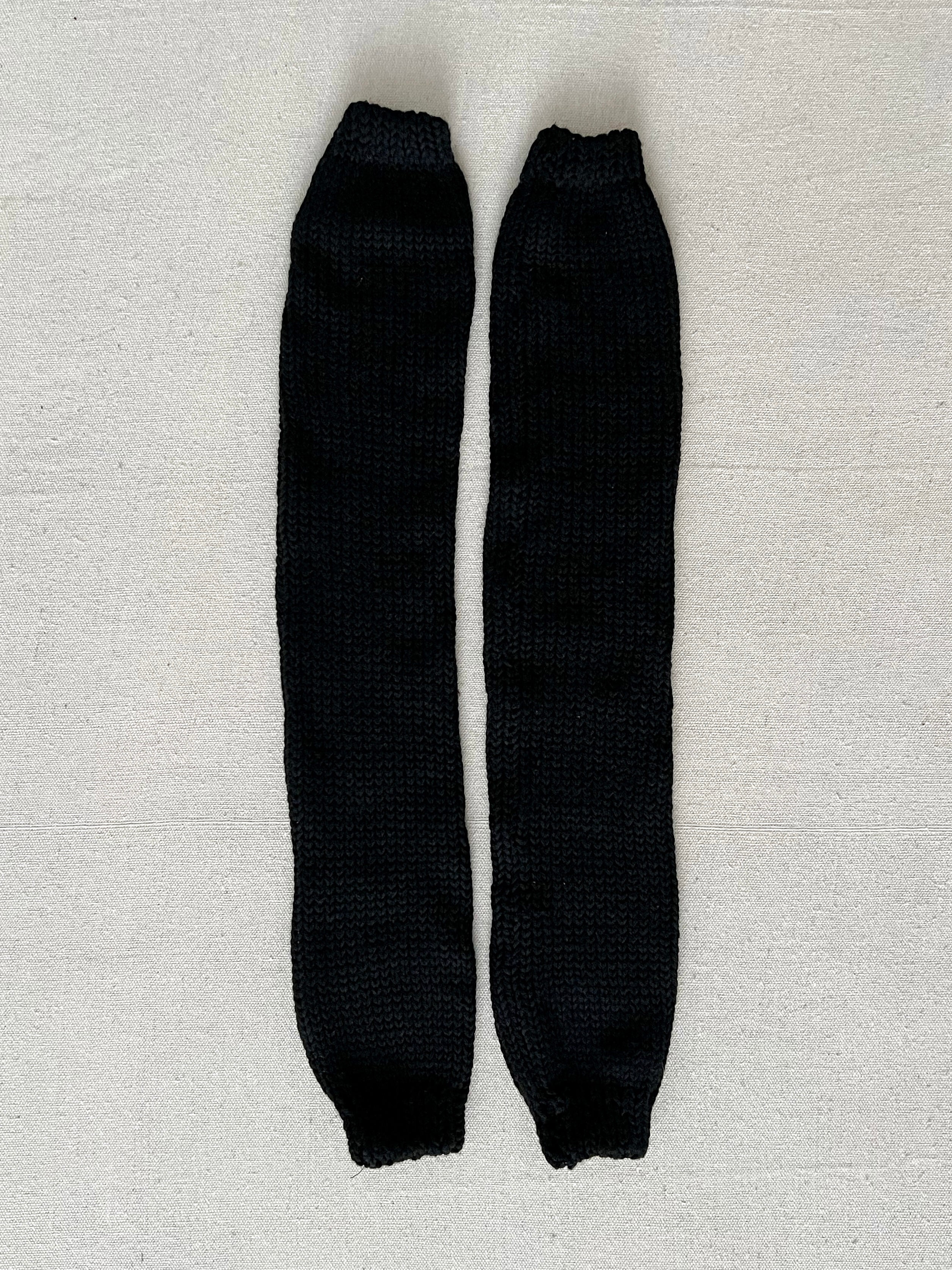 Yohji Yamamoto Y's Wool Knit Legwarmers