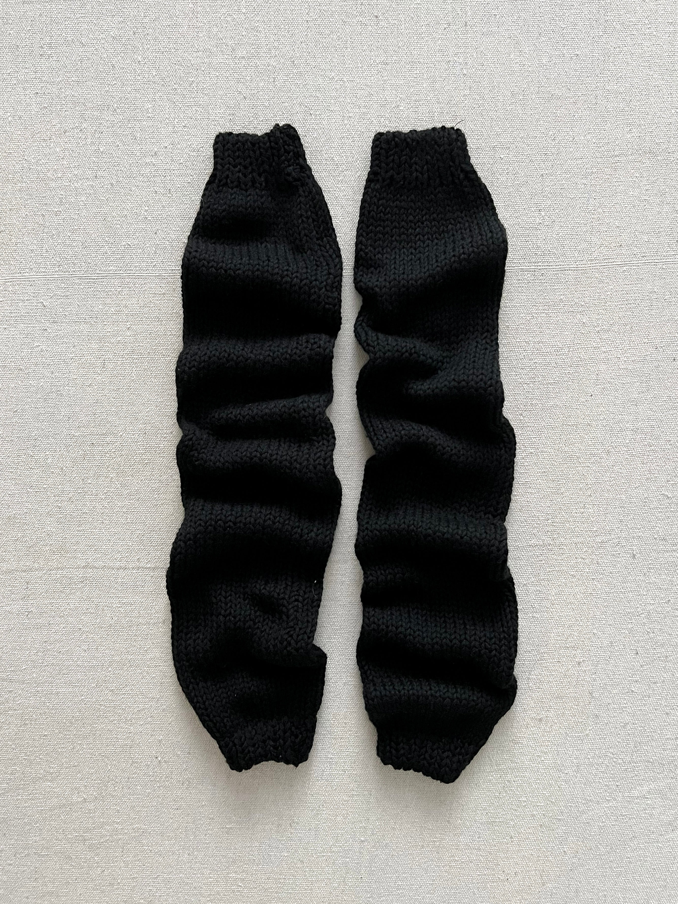Yohji Yamamoto Y's Wool Knit Legwarmers