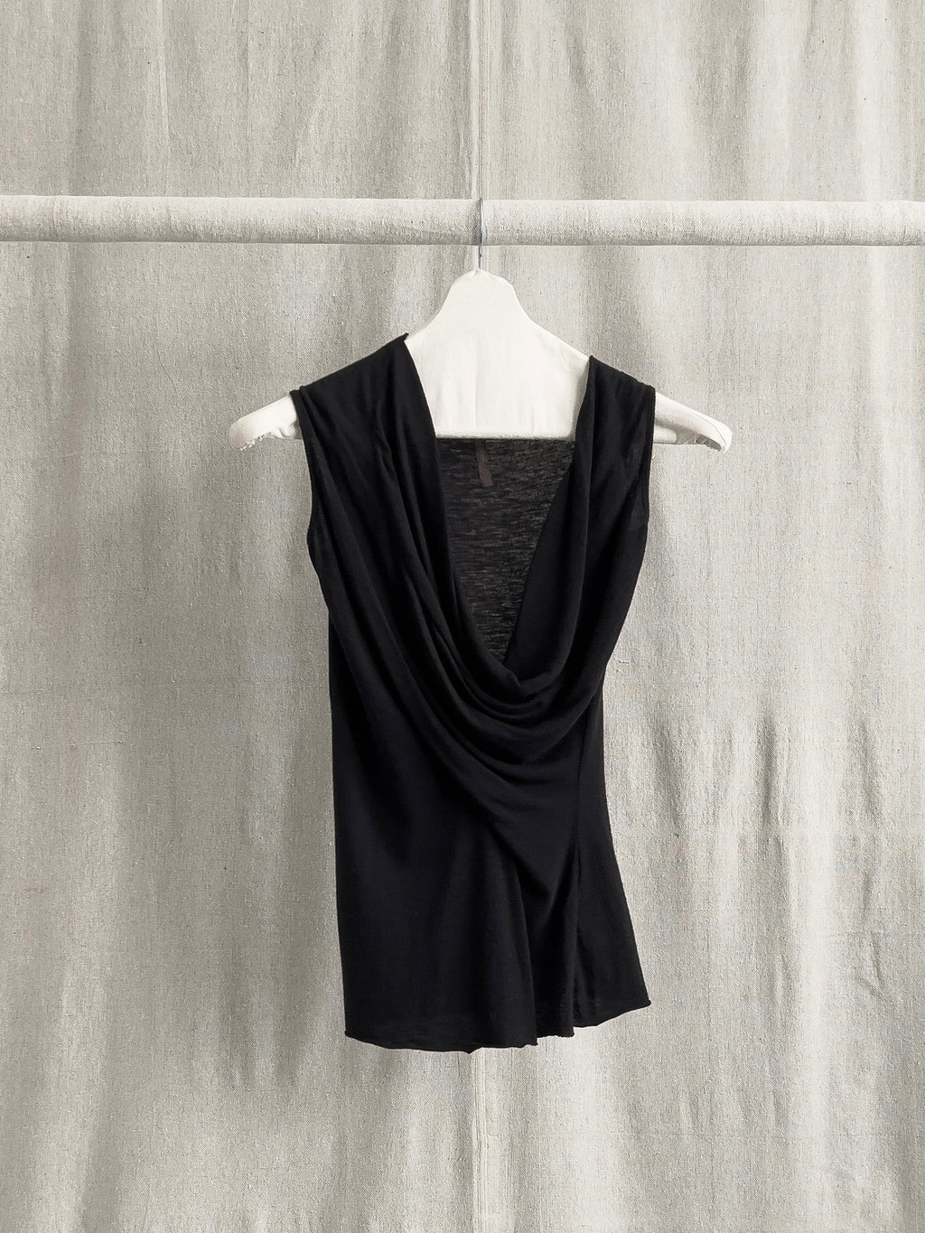 Rick Owens Lilies Draped Angora Blend Top