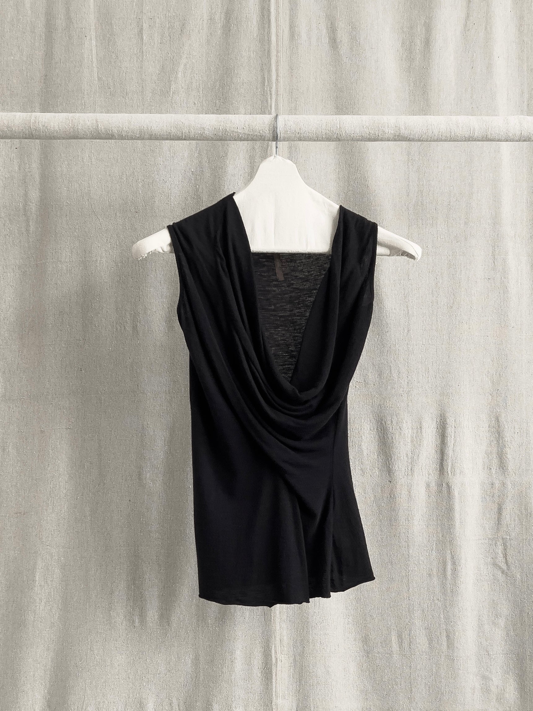 Rick Owens Lilies Draped Angora Blend Top