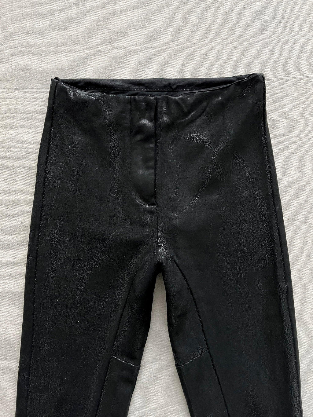 Masnada Blistered Scar Stitch Skinny Stretch Trousers