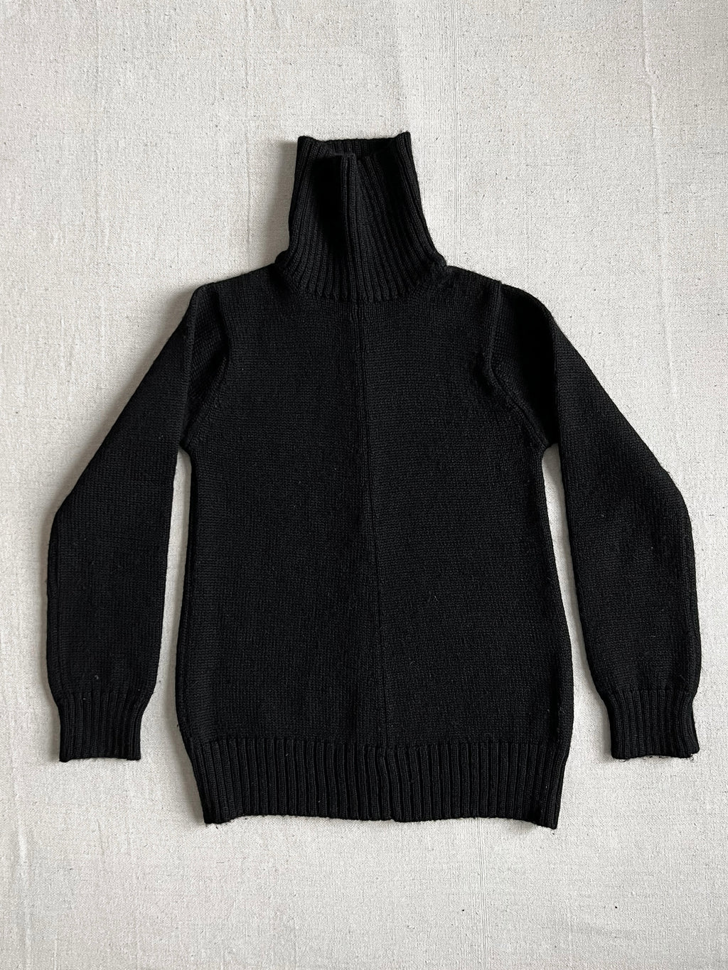 Junya Watanabe 1996 Heavy Knit Wool Turtleneck Sweater