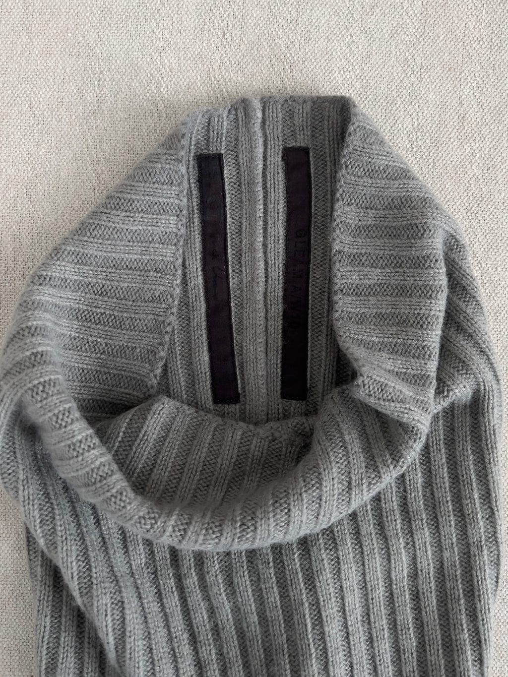 Rick Owens A/W10 ‘GLEAM’ Ribbed Neck Warmer