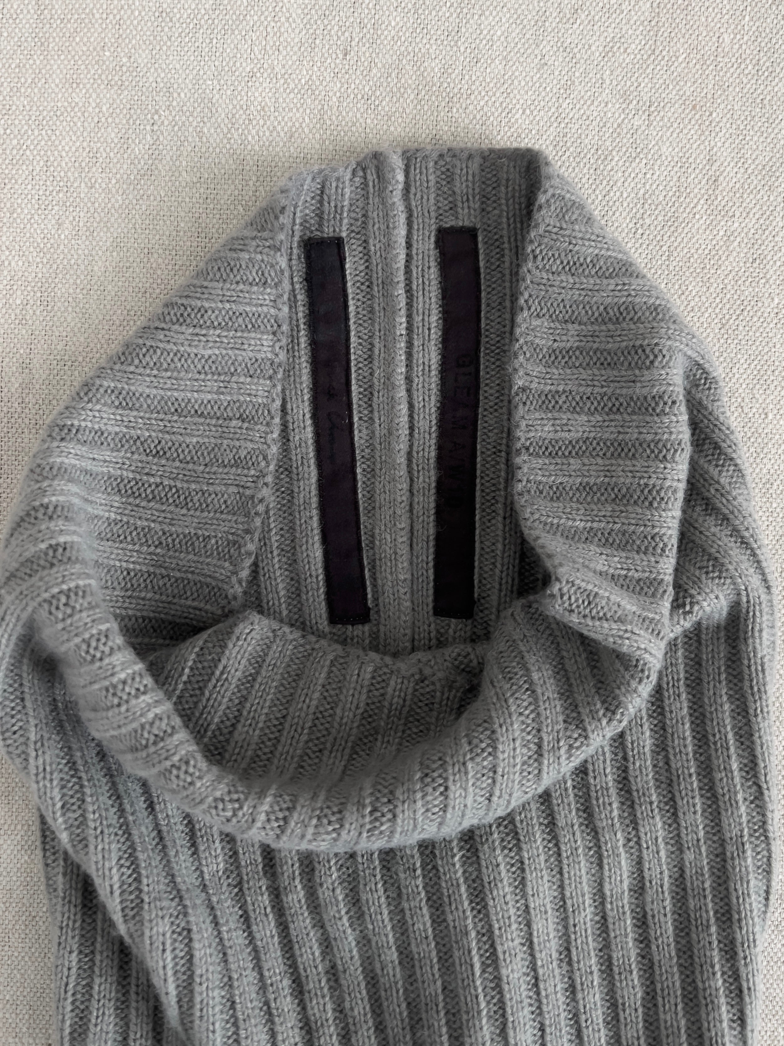 Rick Owens A/W10 ‘GLEAM’ Ribbed Neck Warmer