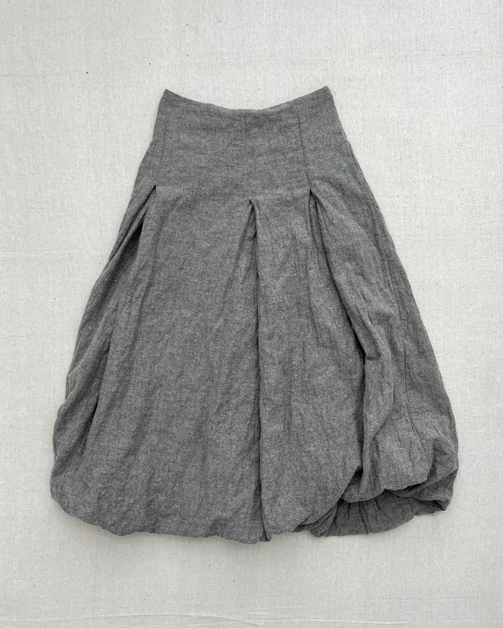 Annette Görtz Metal Wool Blend Bubble Skirt