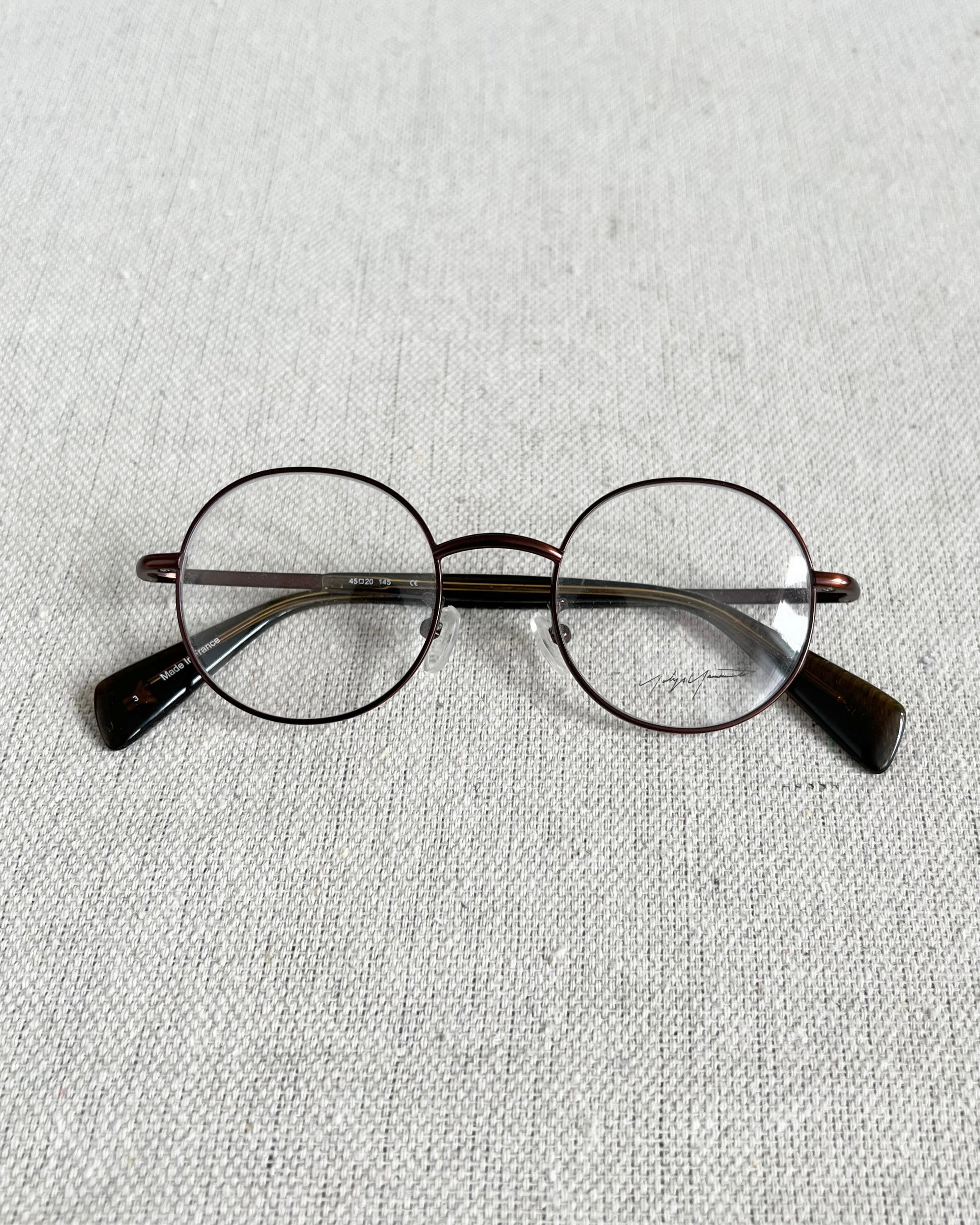 Yohji Yamamoto YY19-0004 Bronze Glasses